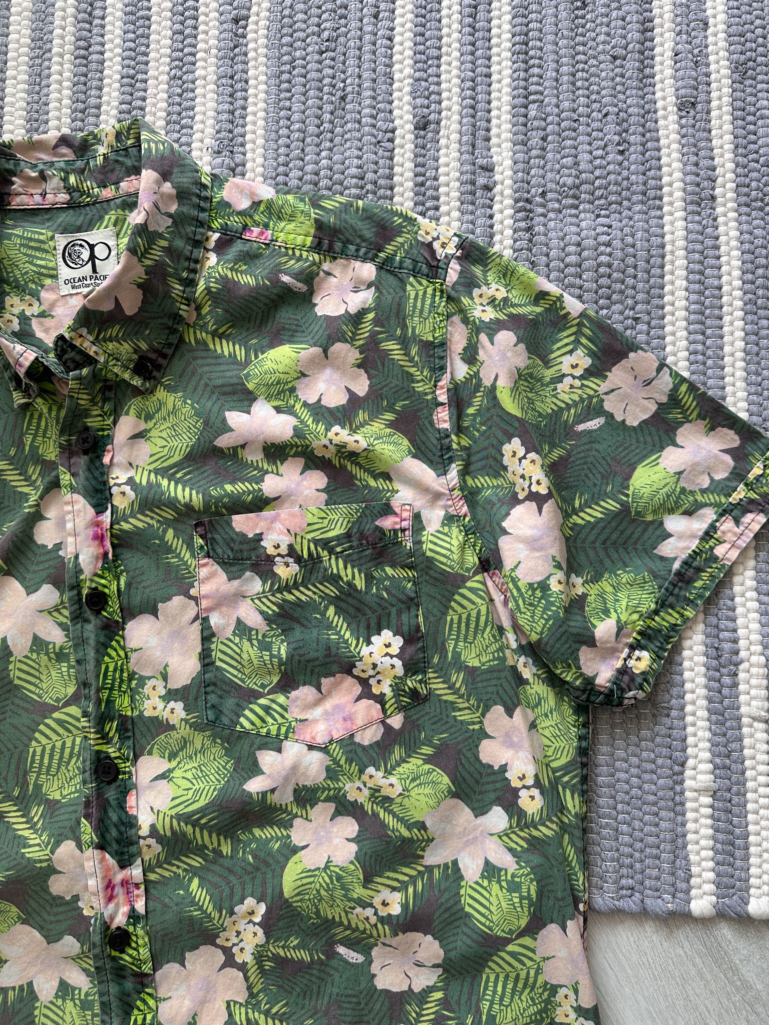 Ocean Pacific Vintage Ocean Pacific Hawaiian Shirt Size US L / EU 52-54 / 3 - 4 Thumbnail