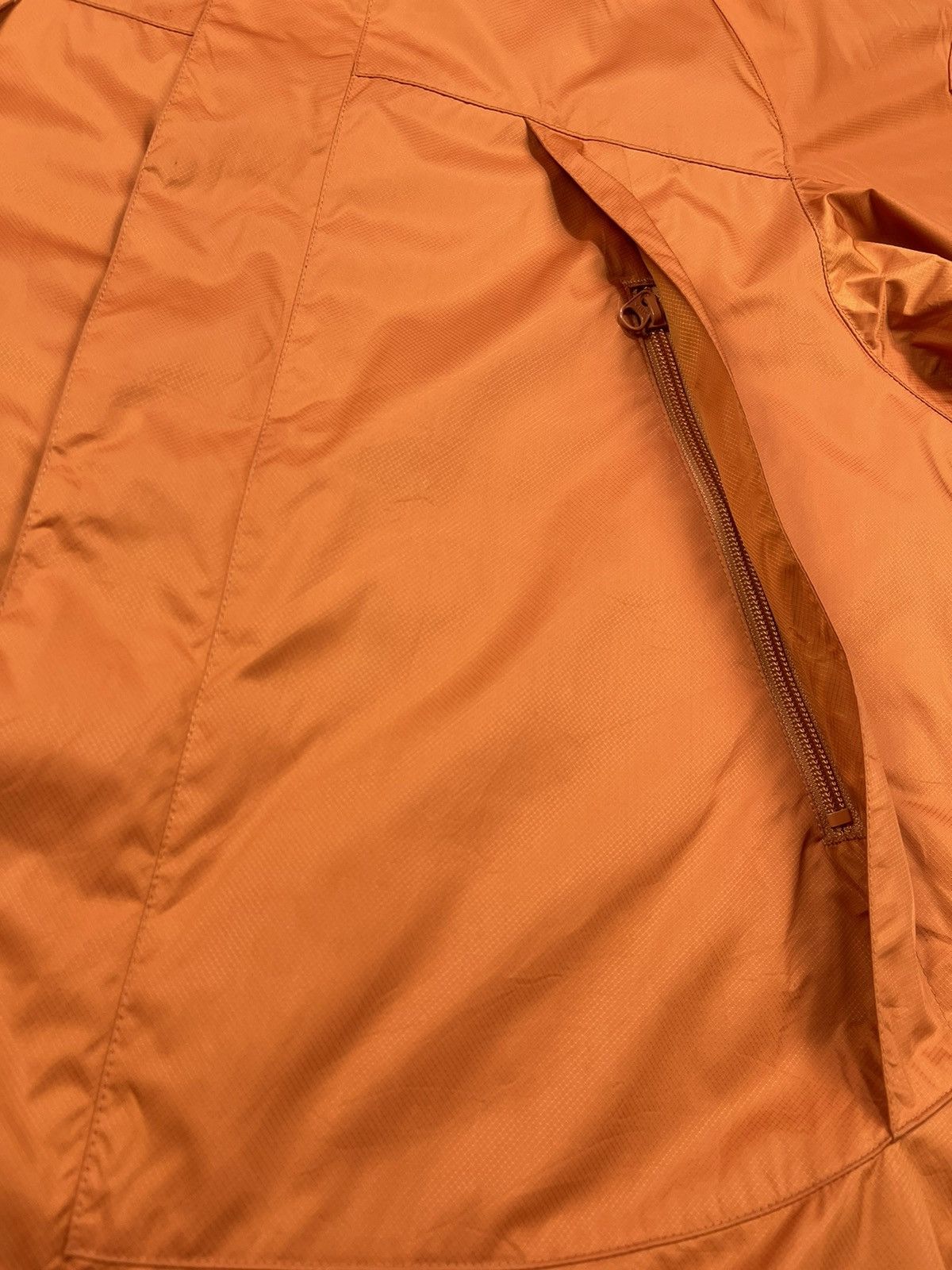 Nike Y2k Vintage Nike FIT Storm Swoosh Orange Winbreakers Size US L / EU 52-54 / 3 - 10 Thumbnail