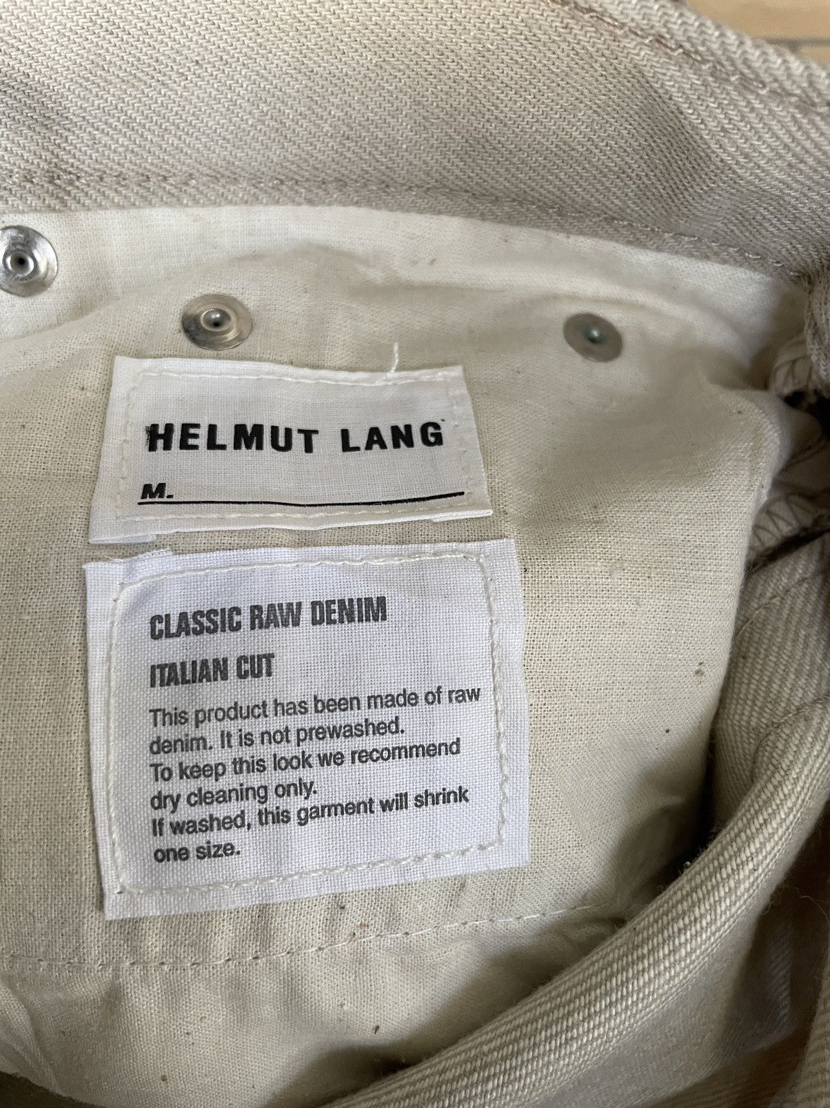 Designer × Helmut Lang Vintage Helmut Lang Denim Jeans Size US 26 / EU 42 - 18 Thumbnail