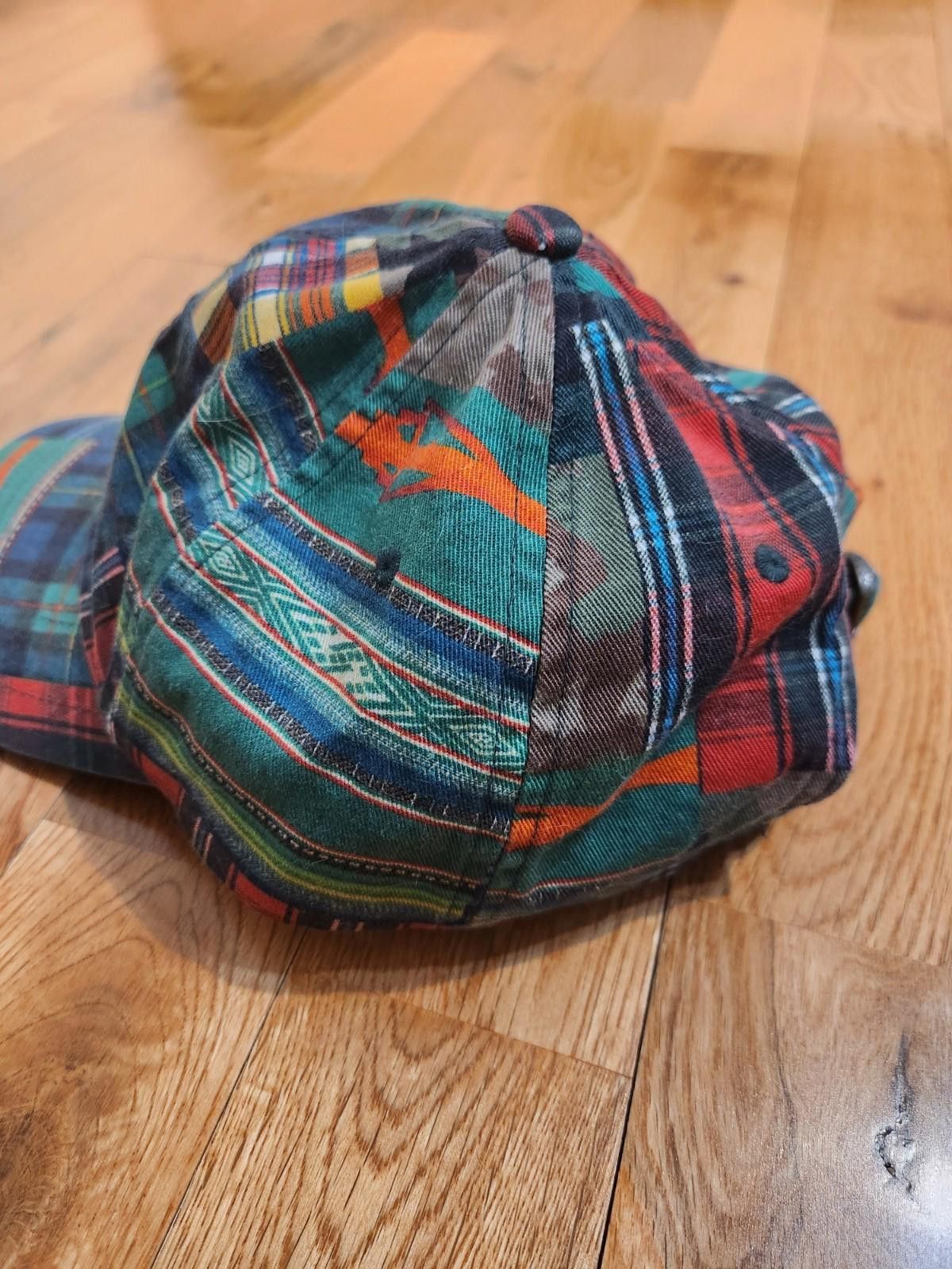 Polo Ralph Lauren Polo Ralph Lauren Plaid Patchwork Camo/ Plaid Cap Size ONE SIZE - 2 Thumbnail