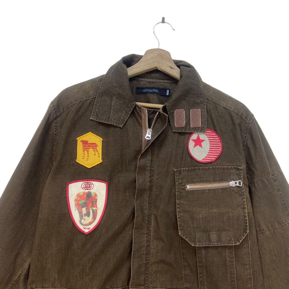 Japanese Brand Westborne Millitary Style Patches Jacket Size US M / EU 48-50 / 2 - 3 Thumbnail
