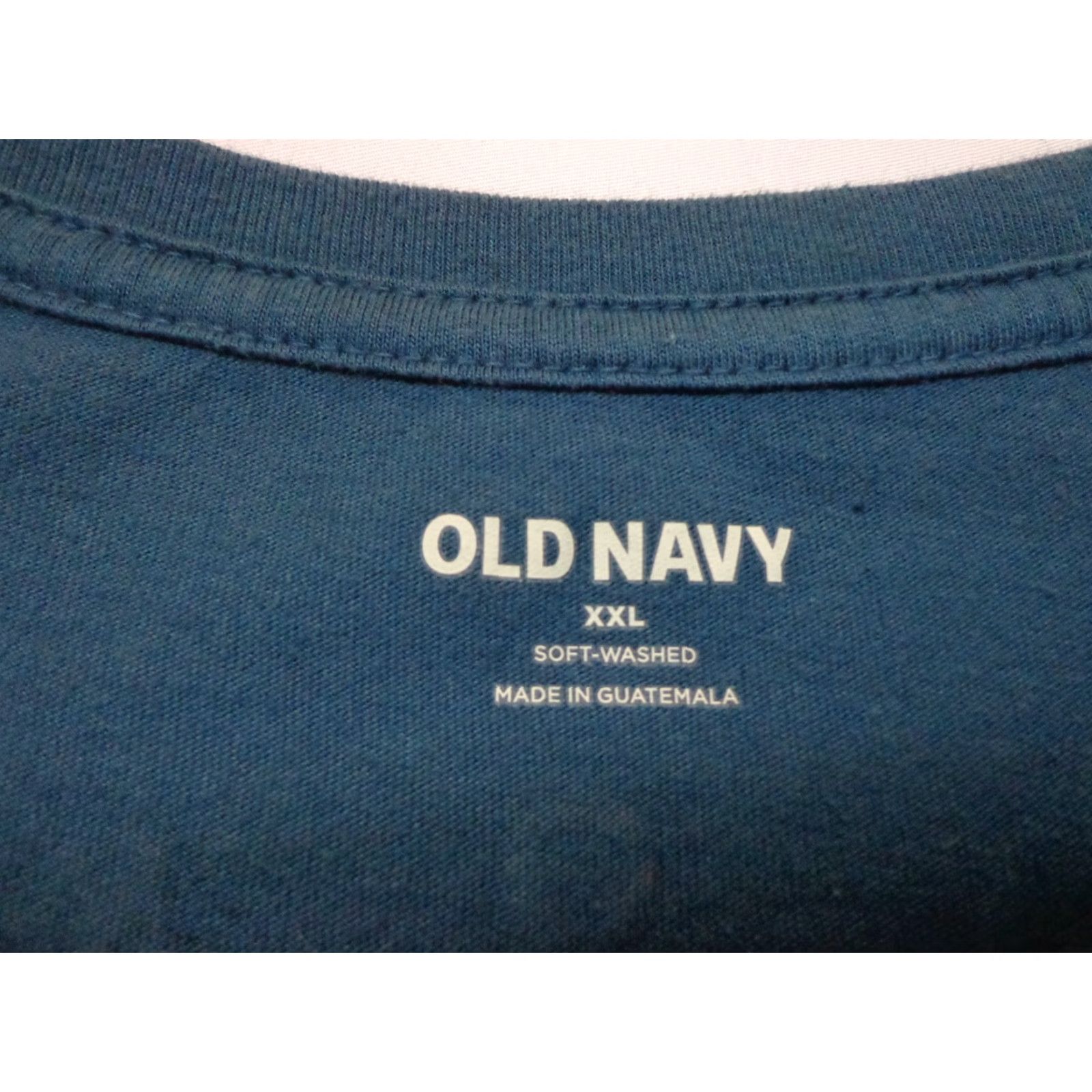 Old Navy Old Navy The Great Smoky Mountains T-Shirt Men 2XL Blue-Green Short Sleeve Nature Shirts Size US XXL / EU 58 / 5 - 4 Thumbnail