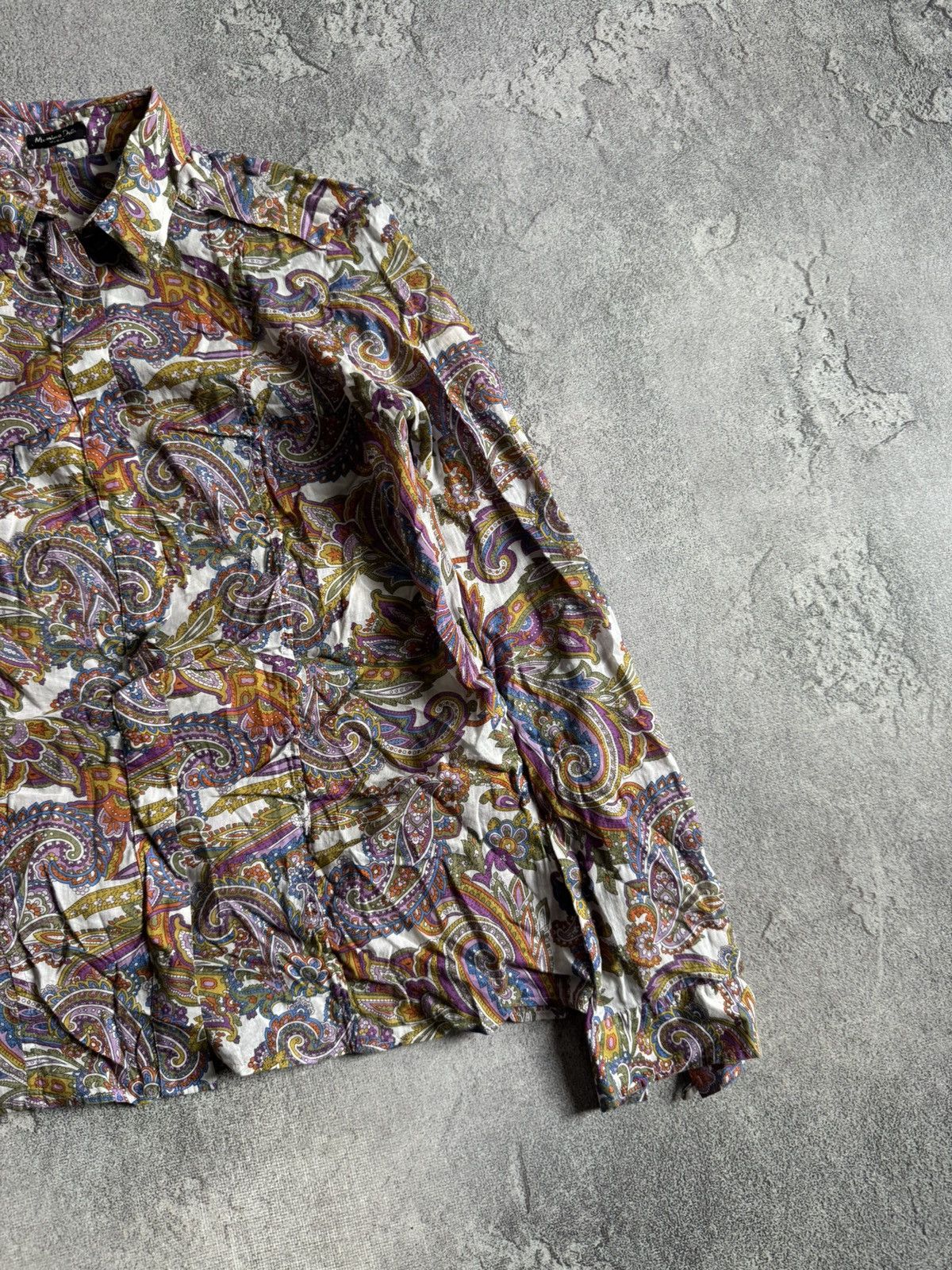 Massimo Dutti Massimo Dutti 42/32 all printed shirt button up long sleeve Size S / US 4 / IT 40 - 9 Thumbnail