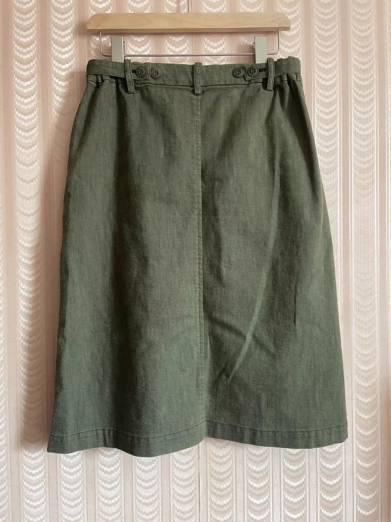 Y's Y's size os Dark green, army green, olive green, dark strip Size 25" / US 0 / IT 36 - 2 Thumbnail