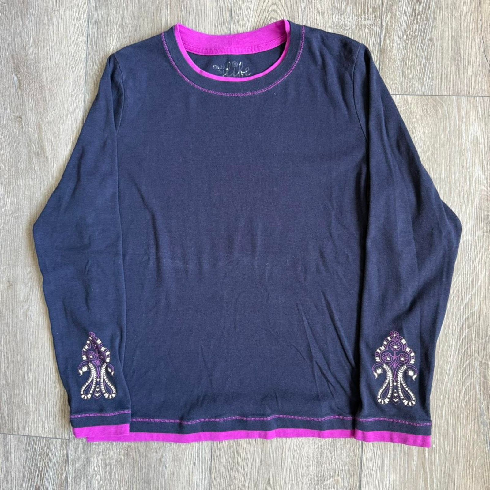 Other Vintage y2k womens long sleeve cute t-shirt Size XL / US 12-14 / IT 48-50 - 3 Thumbnail