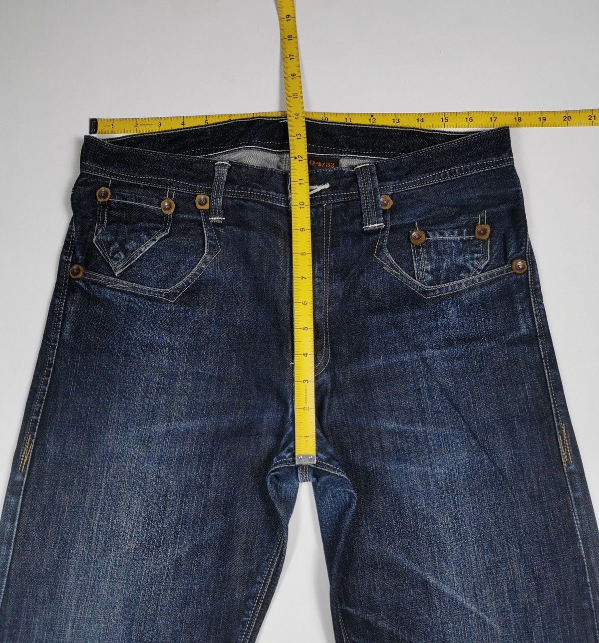 Levi's Vintage Levis 502 Regular Fit Denim Jeans Size US 35 - 11 Thumbnail