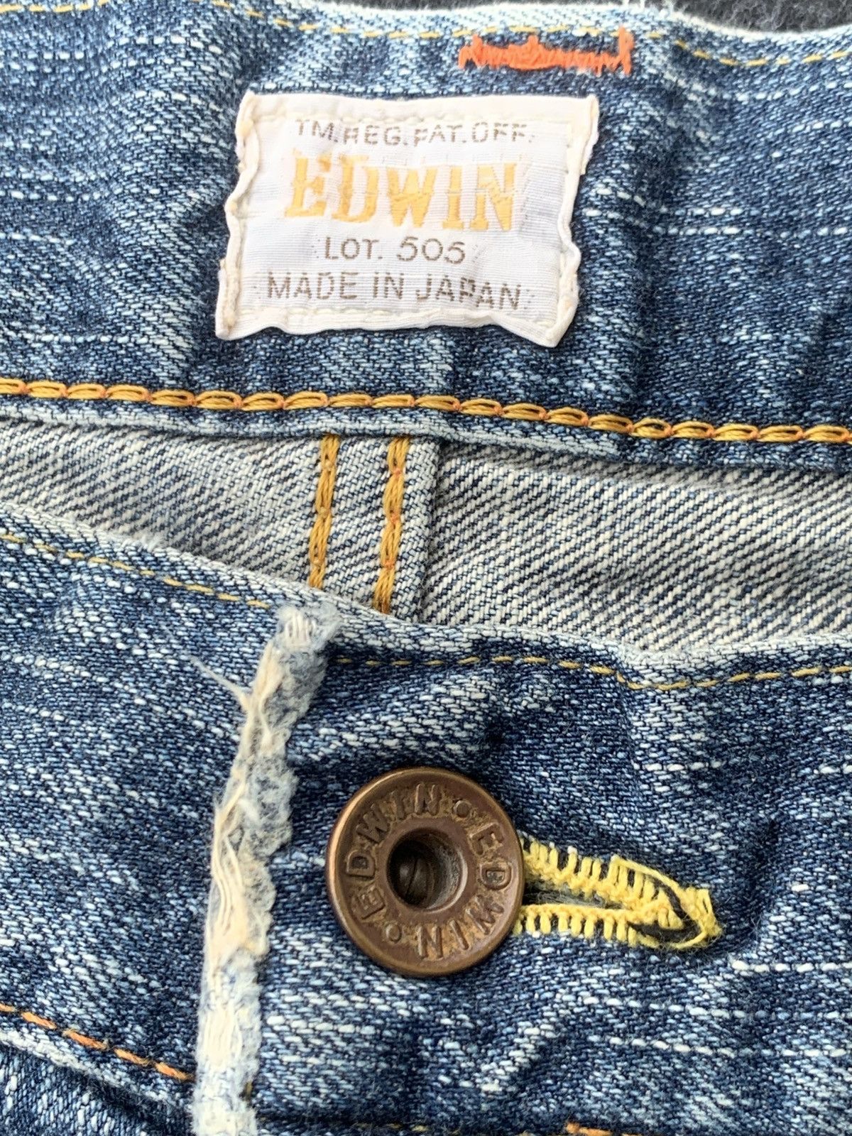 Edwin Flare Edwin Lot 505 x 511 non selvedge.made in Japan. Size US 36 / EU 52 - 8 Thumbnail