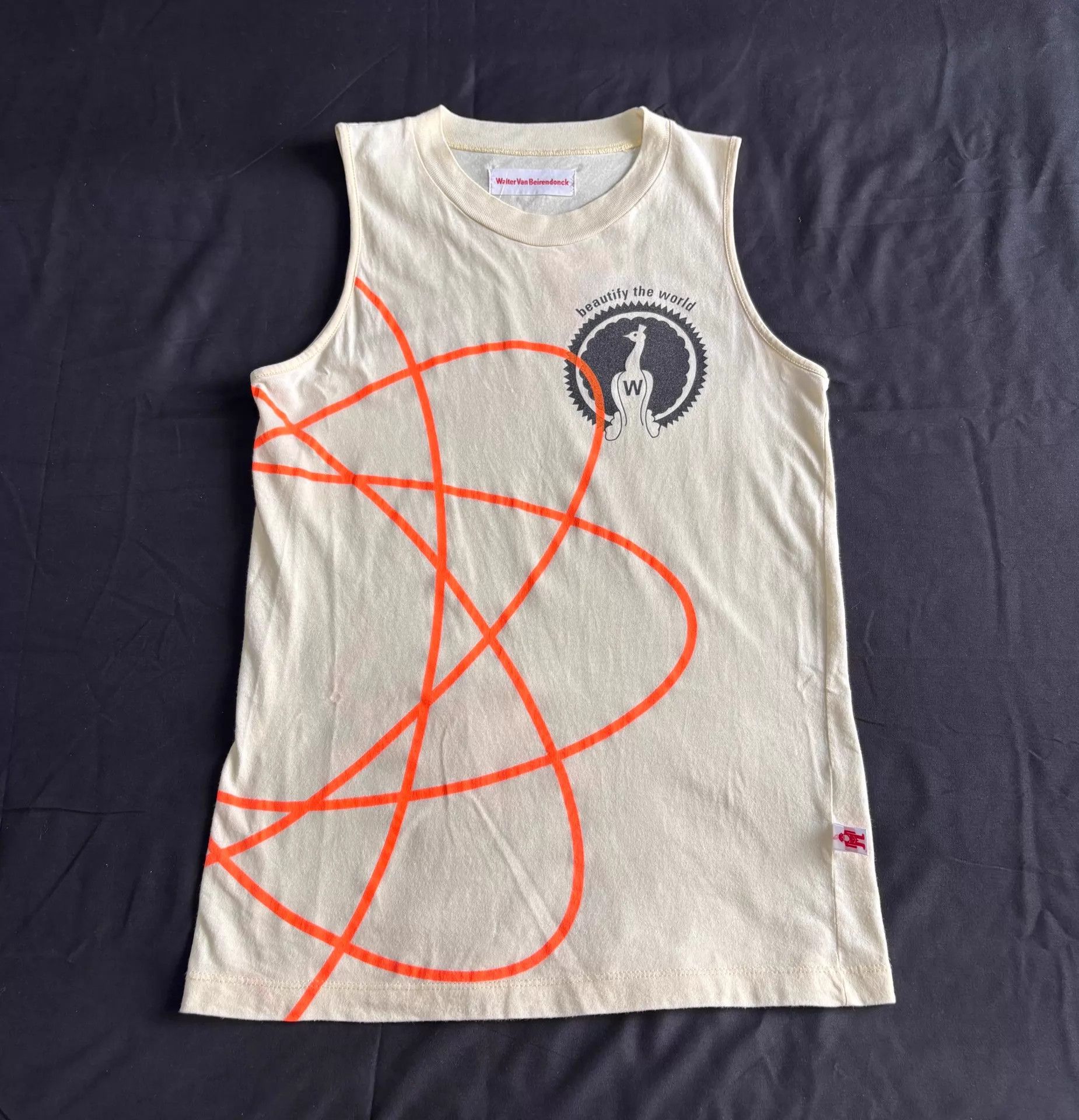 Walter Van Beirendonck Walter Van Beirendonck Vintage Print Fitted Vest M Size US M / EU 48-50 / 2 - 1 Thumbnail