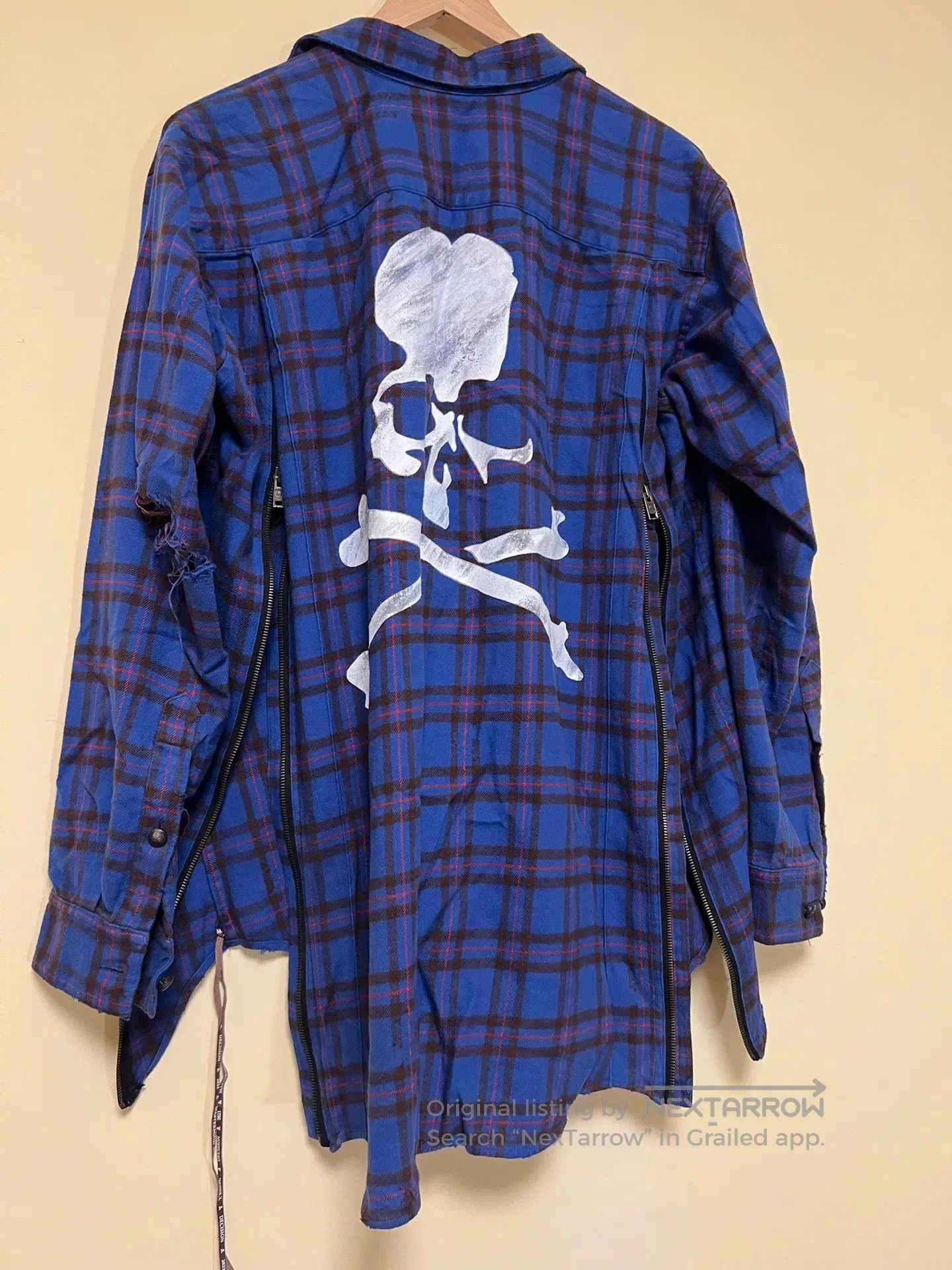 Mastermind Japan Mastermind Japan Plaid Double Zip Shirt. Size US S / EU 44-46 / 1 - 7 Thumbnail