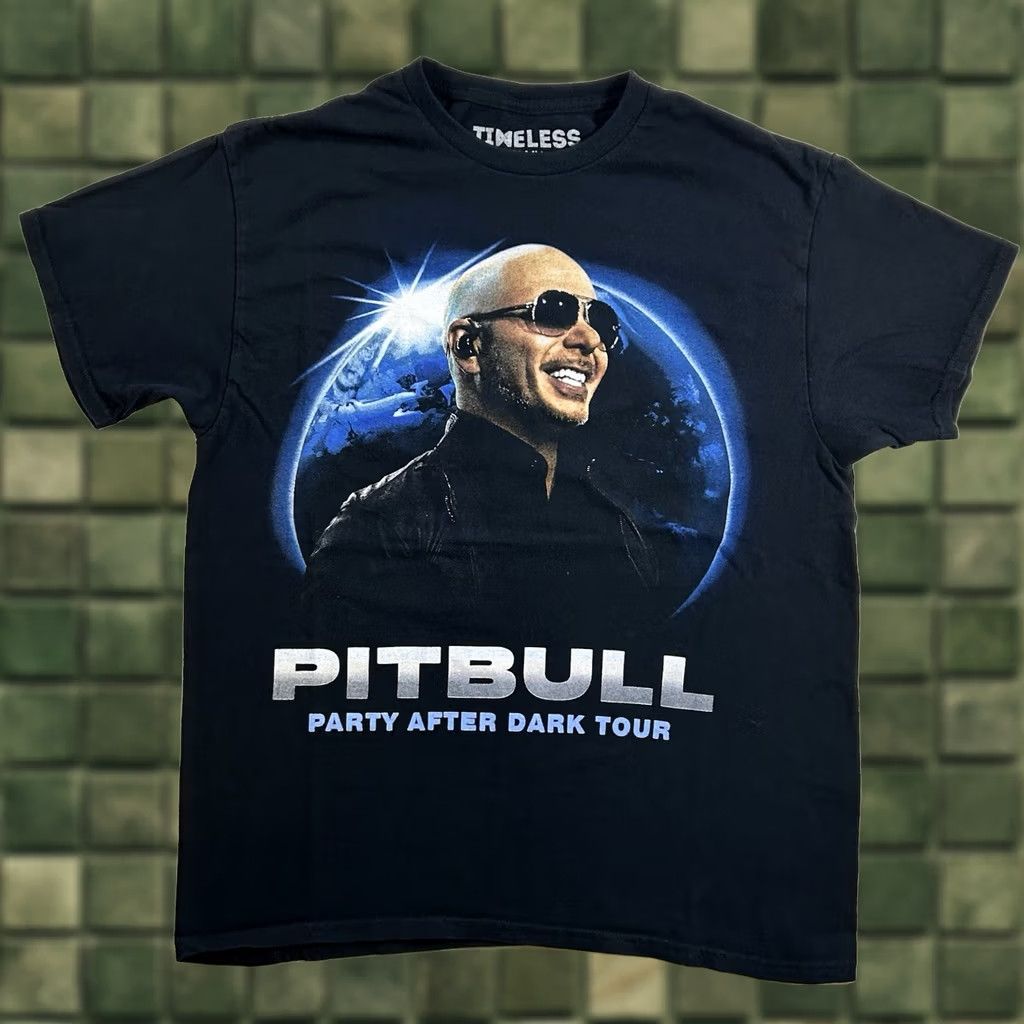 Vintage Pitbull Party After Dark Tour 2024 Concert Music Shirt Size Large Timeless Miami Size US L / EU 52-54 / 3 - 1 Thumbnail