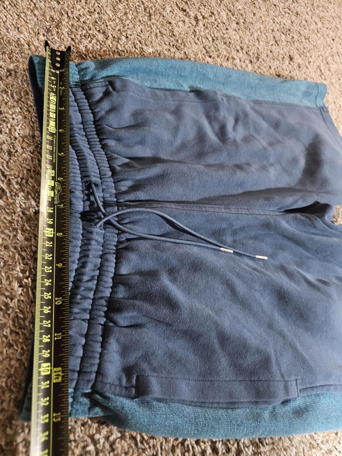Under Armour Under Armour Sweat Shorts Mens S Blue Gym Casual Drawstring Size US 30 / EU 46 - 6 Thumbnail