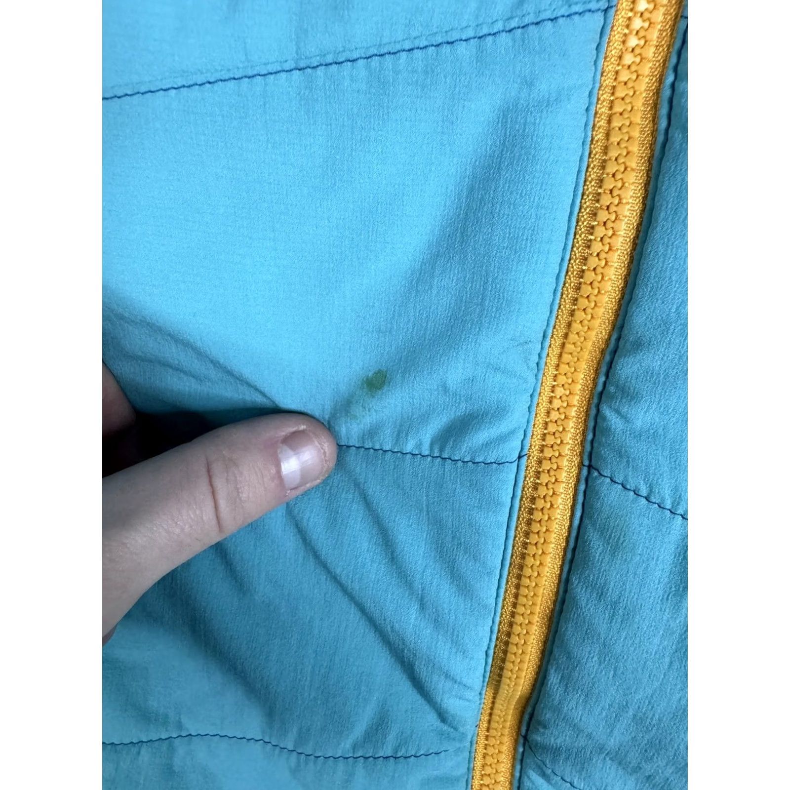Patagonia Patagonia Vest Womens XS Teal Blue Insulated Quilted Full Zip Puffer Hiking Size XS / US 0-2 / IT 36-38 - 2 Thumbnail