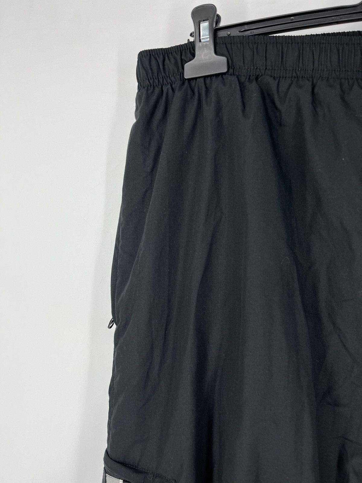 Nike × Vintage Nike Track Vintage Pants Nylon Drill Y 2 K Swoosh Joggers Size US 40 / EU 56 - 3 Thumbnail