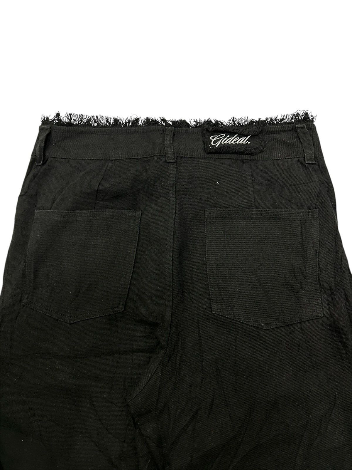 Other Japanese Avant Garde Crazy Frayed Flare Jeans Size US 31 - 5 Thumbnail