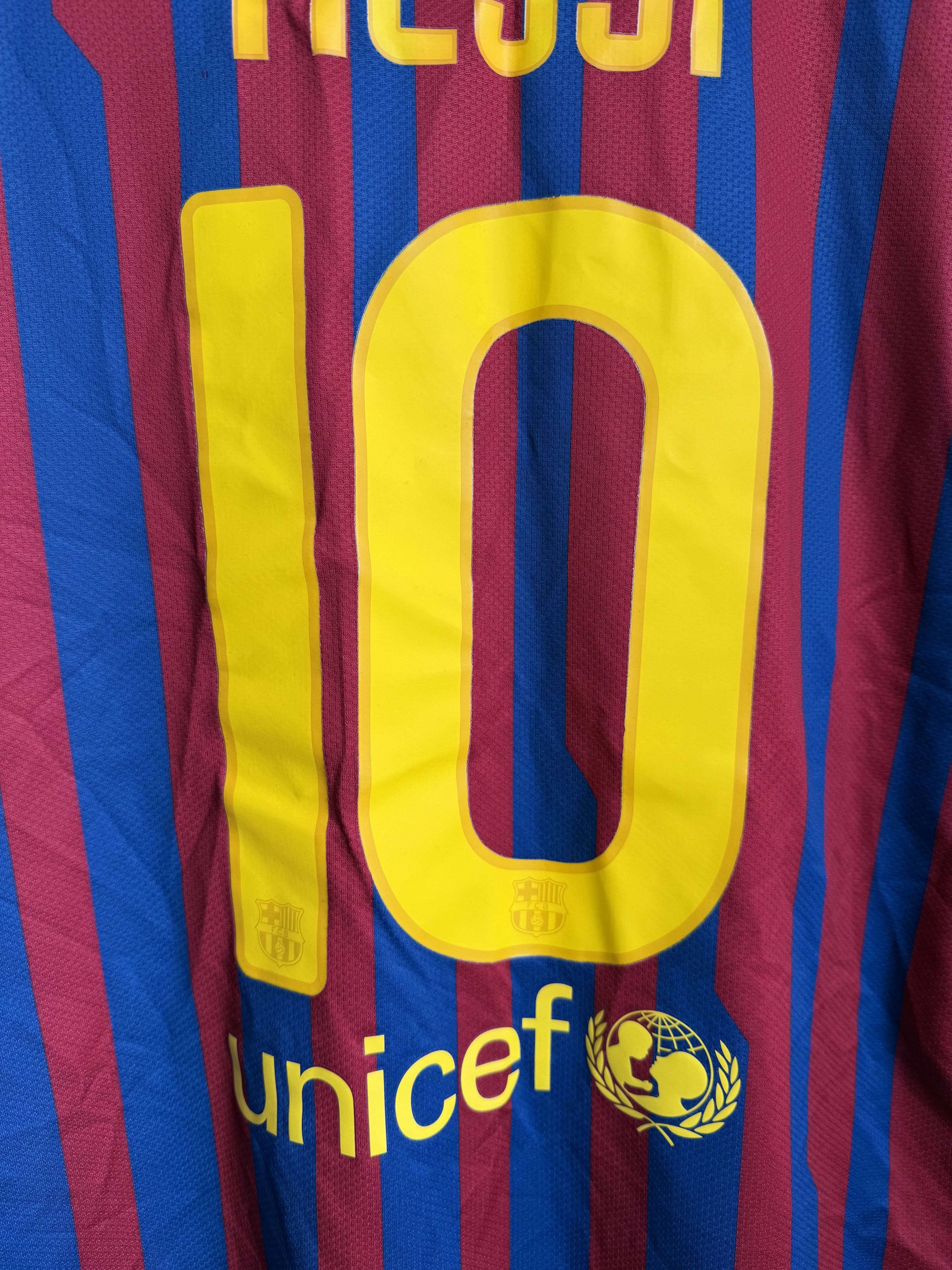 Nike Nike FC Barcelona 2011/12 Home Jersey Messi Size US XL / EU 56 / 4 - 14 Thumbnail
