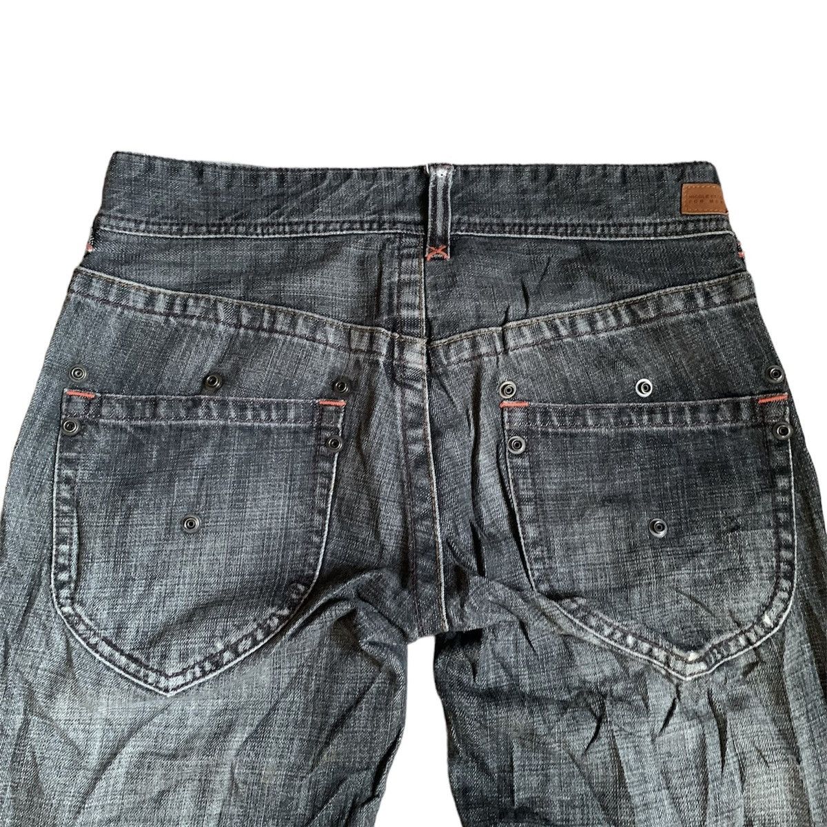 If Six Was Nine Nicole Club For Men Mud Wash Flare Jeans Size US 29 - 5 Thumbnail