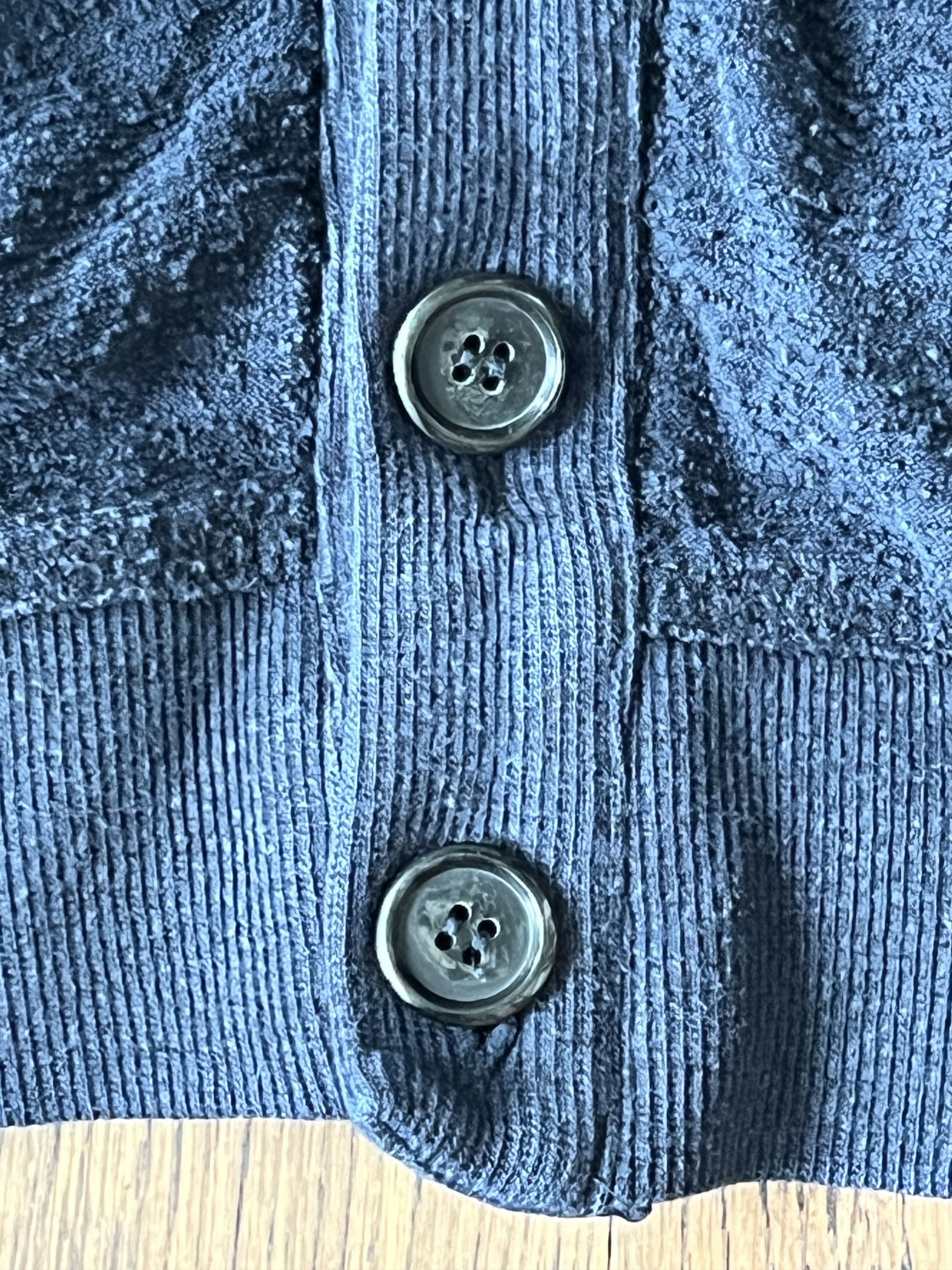 A.P.C. A.P.C. France Mens Japan Made Cotton Terry Cardigan Sweater Size US S / EU 44-46 / 1 - 5 Thumbnail