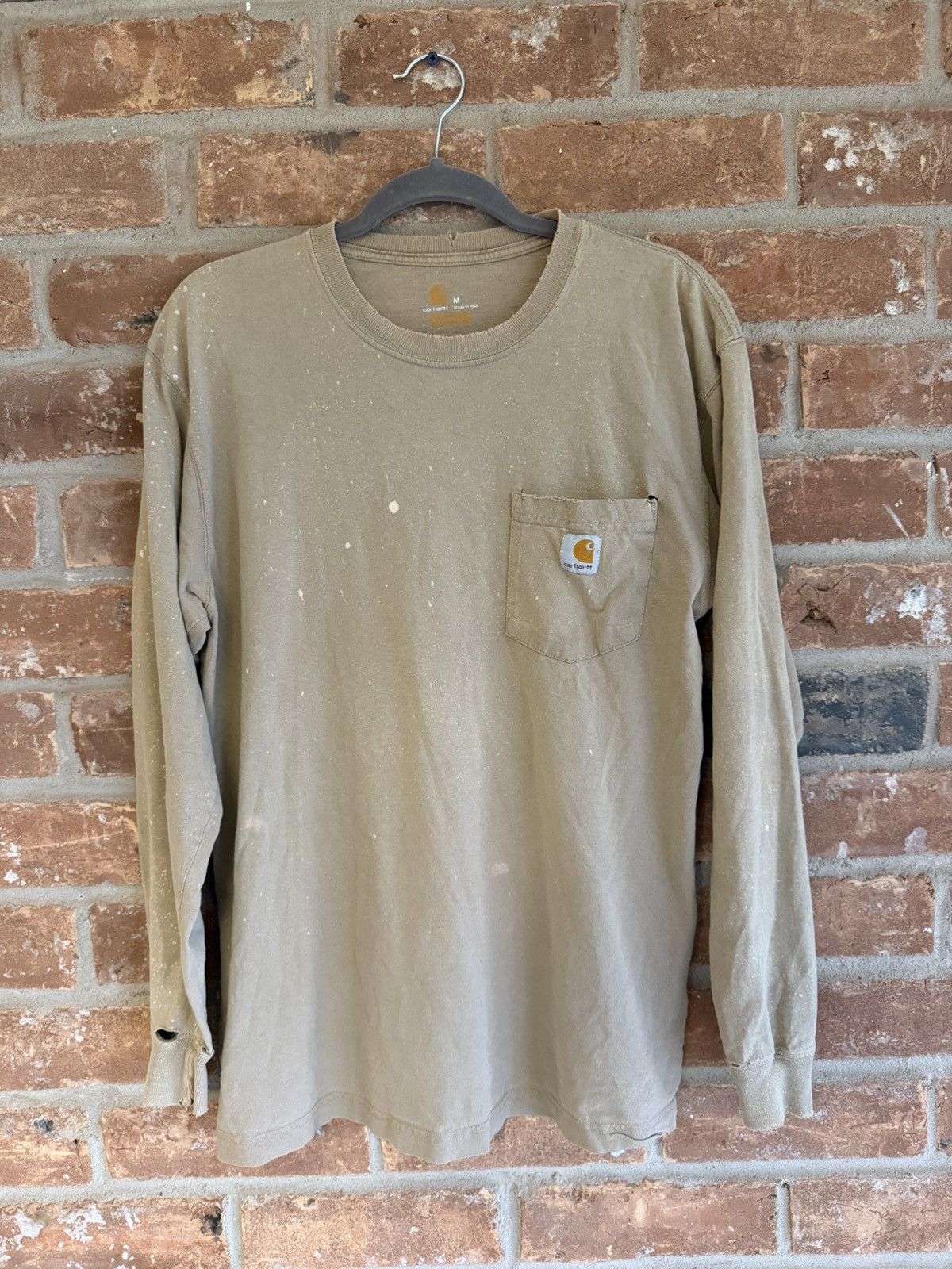 Carhartt Carhartt Long Sleeve Pocket Tee – Perfectly Worn In Size US M / EU 48-50 / 2 - 3 Thumbnail