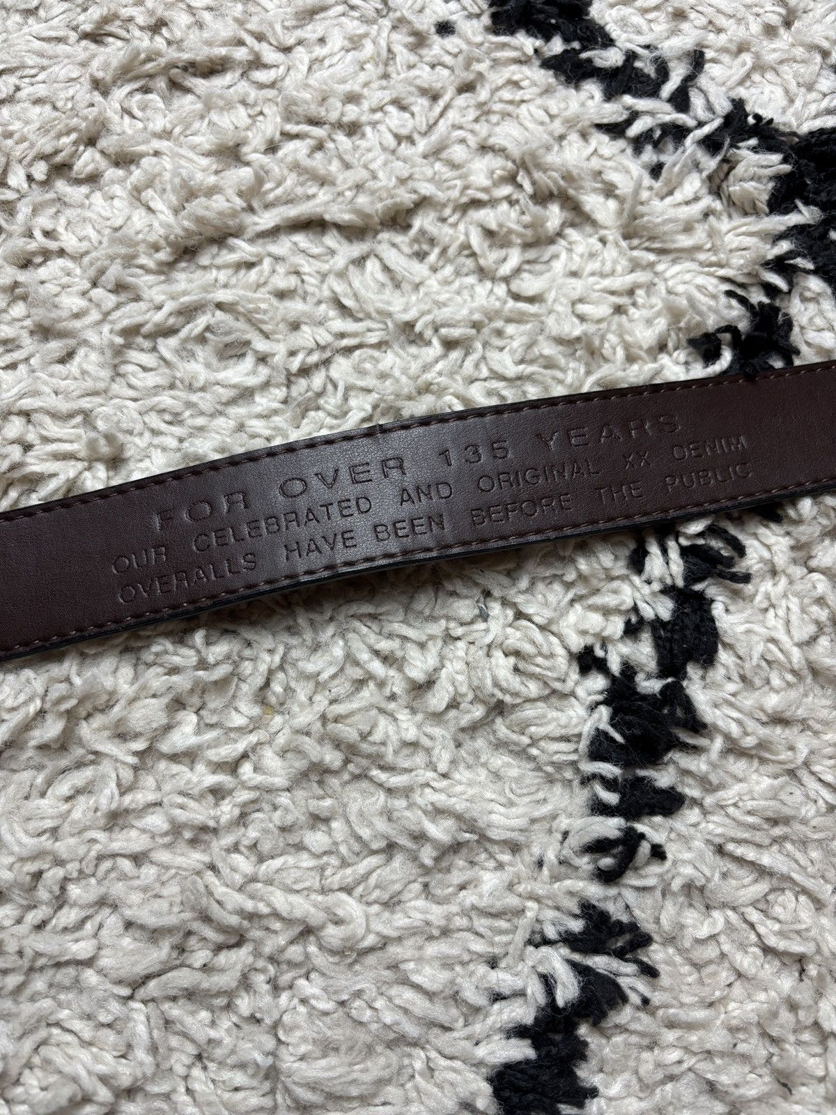 Genuine Leather × Levi's Levi’s 501 Real Leather Belt Size ONE SIZE - 5 Thumbnail