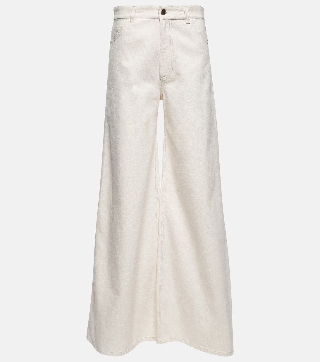 o1y0825 Casual Pant in White