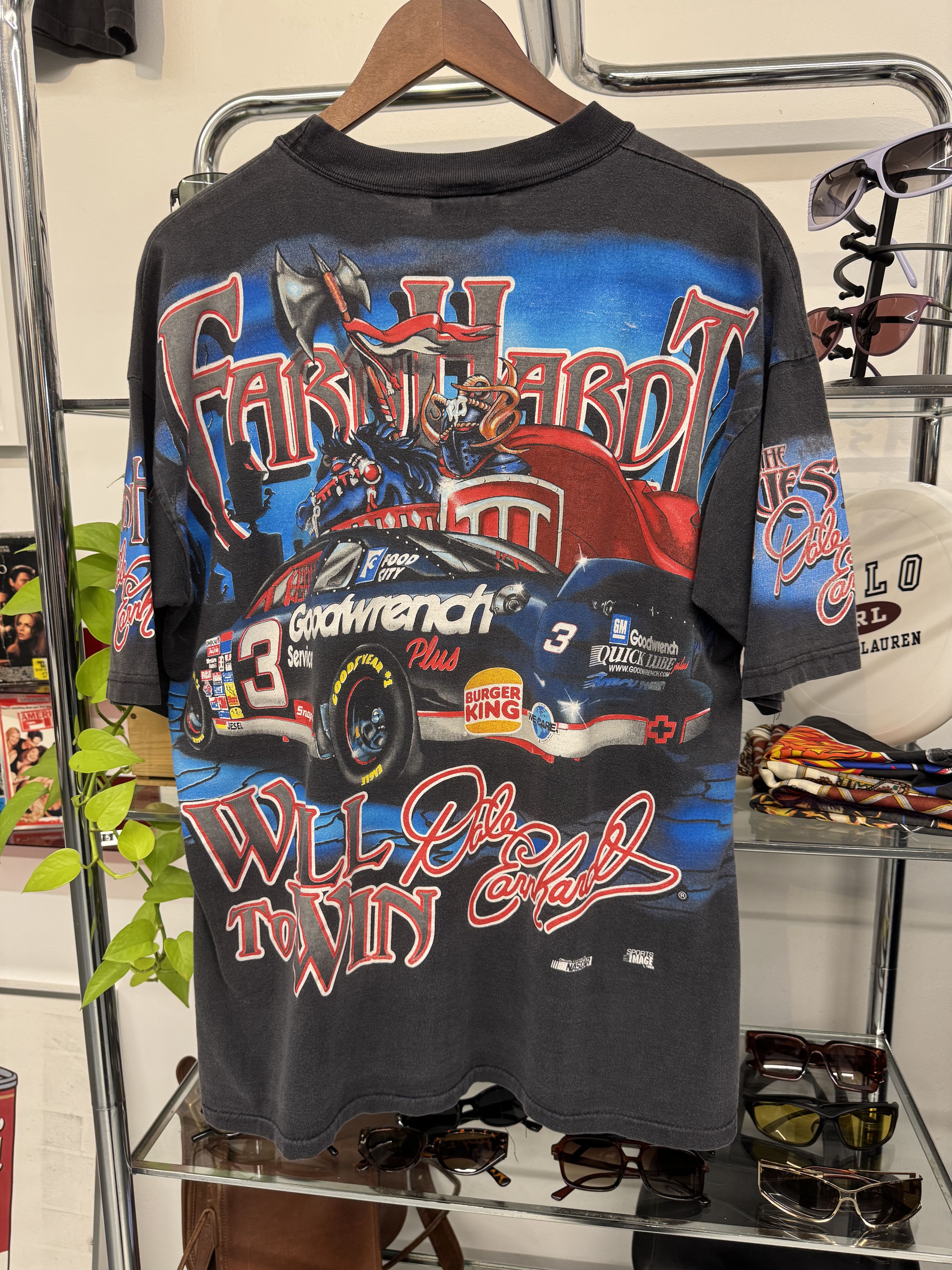 Chase Authentics Vintage Dale Earnhardt Tshirt Size US L / EU 52-54 / 3 - 2 Thumbnail