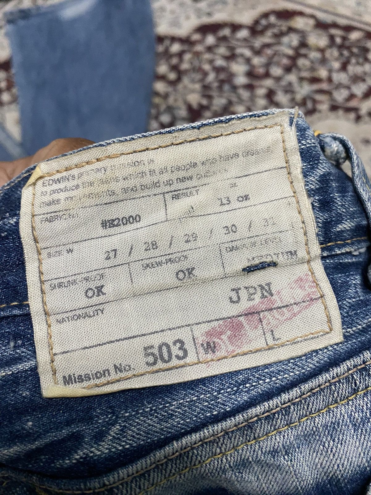 Edwin Japanese Brand X edwin flare jeans Size US 32 / EU 48 - 18 Thumbnail