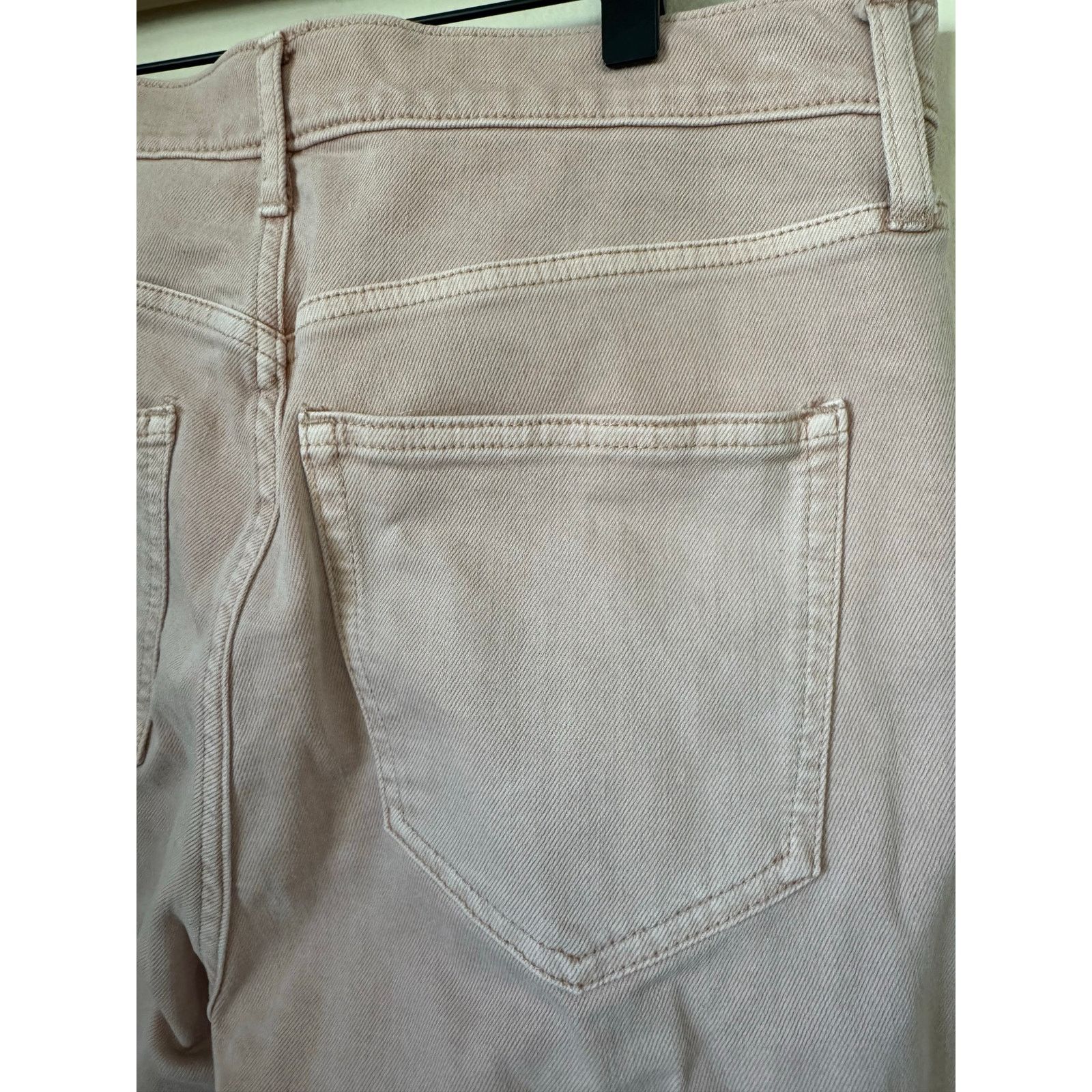 Gap GAP High Rise Vintage Slim Jeans Soft Pink 10/30R Size 32" / US 10 / IT 46 - 10 Thumbnail