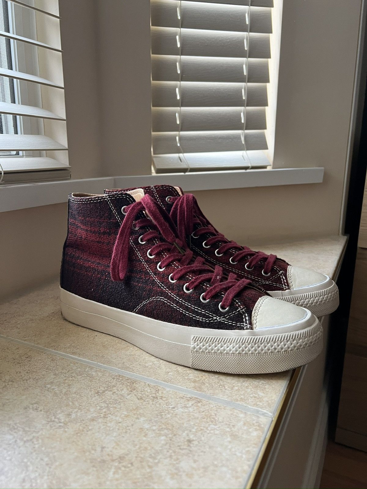 Visvim Visvim Skagway red buffalo plaid Size US 8.5 / EU 41-42 - 1 Thumbnail
