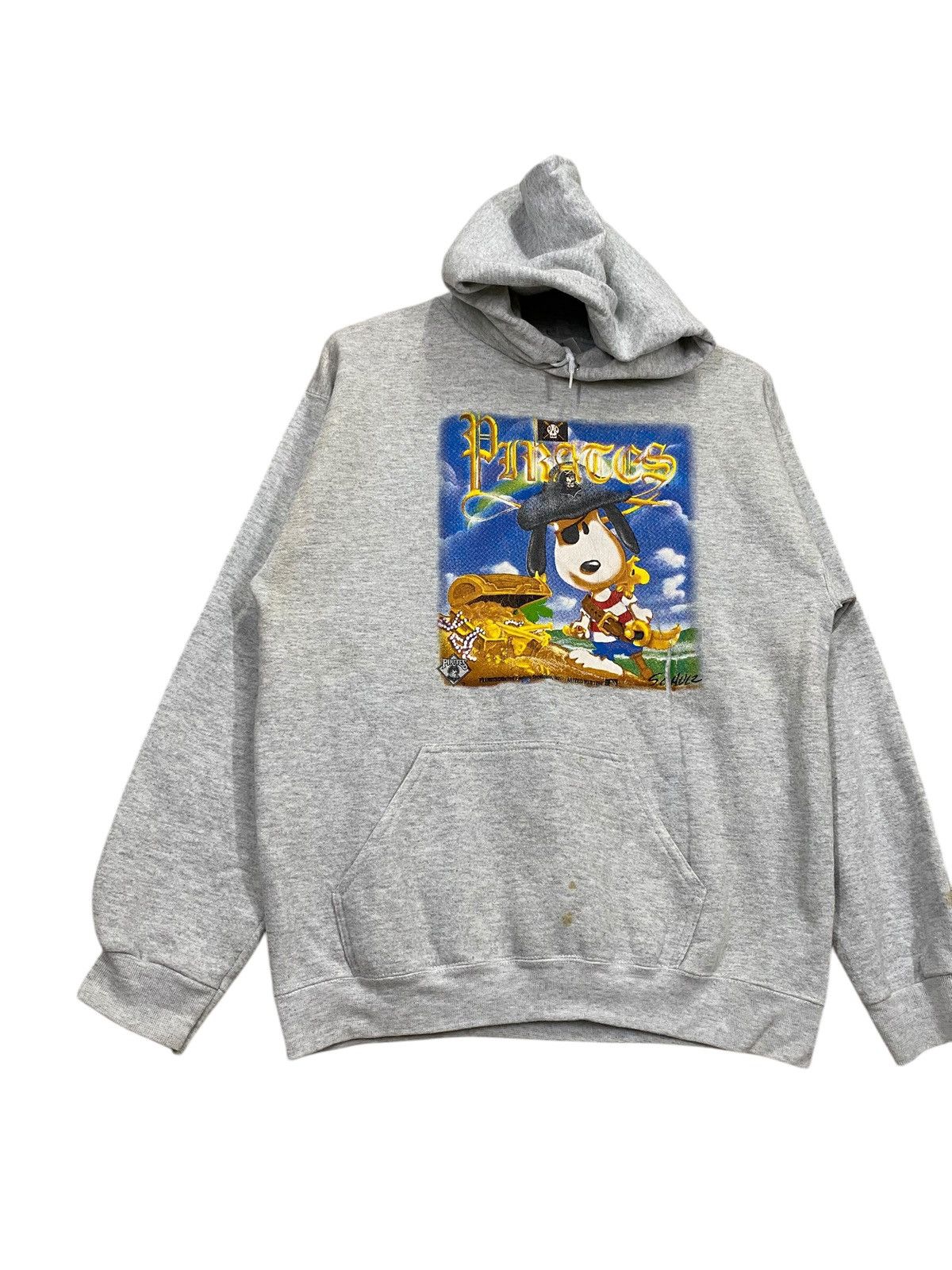 MLB × Peanuts × Vintage Vintage 1994 pittsburgh pirates mlb x peanuts hoodie Size US L / EU 52-54 / 3 - 5 Thumbnail
