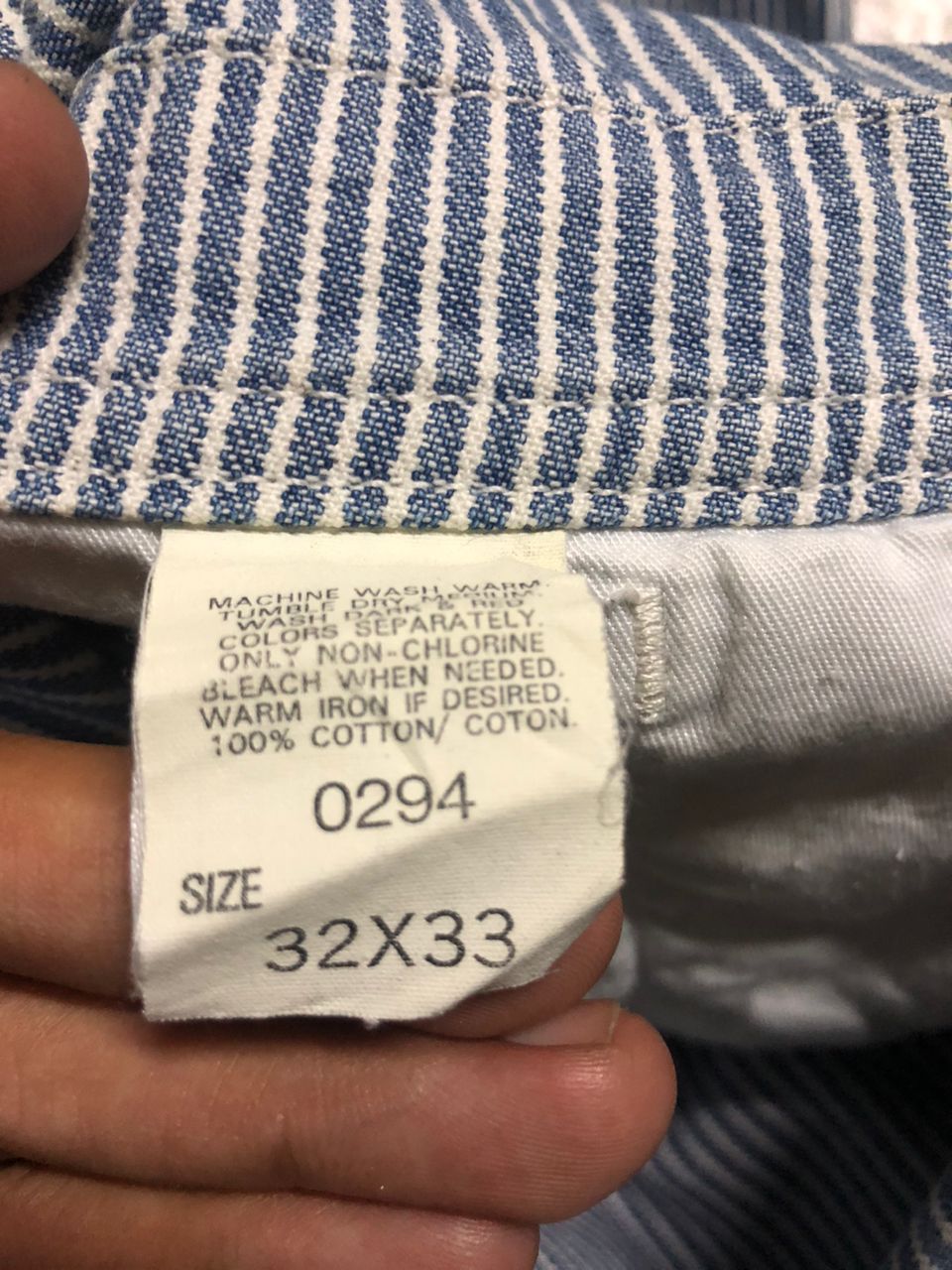 Lee Lee Hickory Jumpsuit Coveralls Workers Size US 32 / EU 48 - 16 Thumbnail