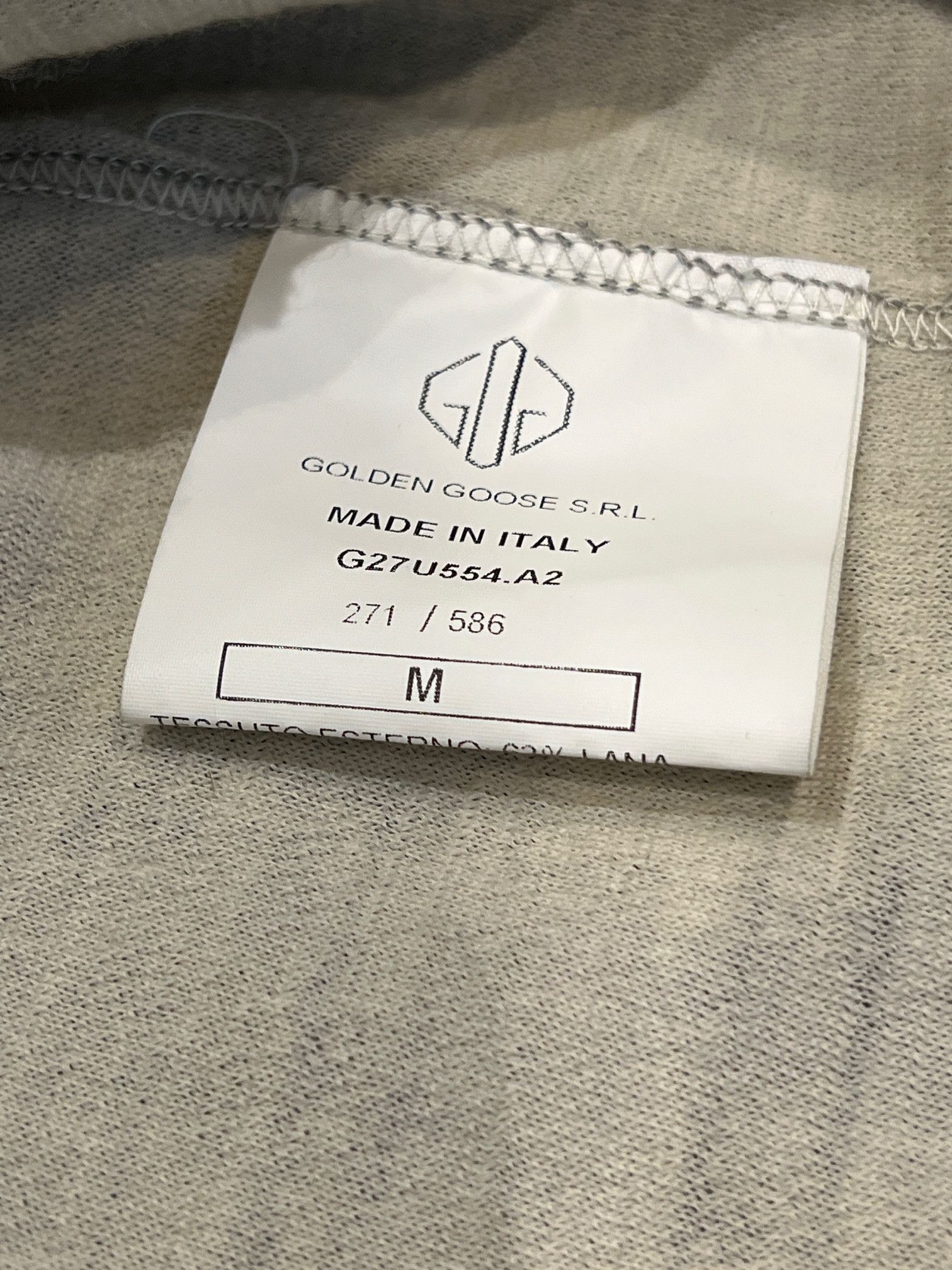 Golden Goose Golden Goose Deluxe Brand Textured Wool-Blend Sweater Size US M / EU 48-50 / 2 - 7 Thumbnail
