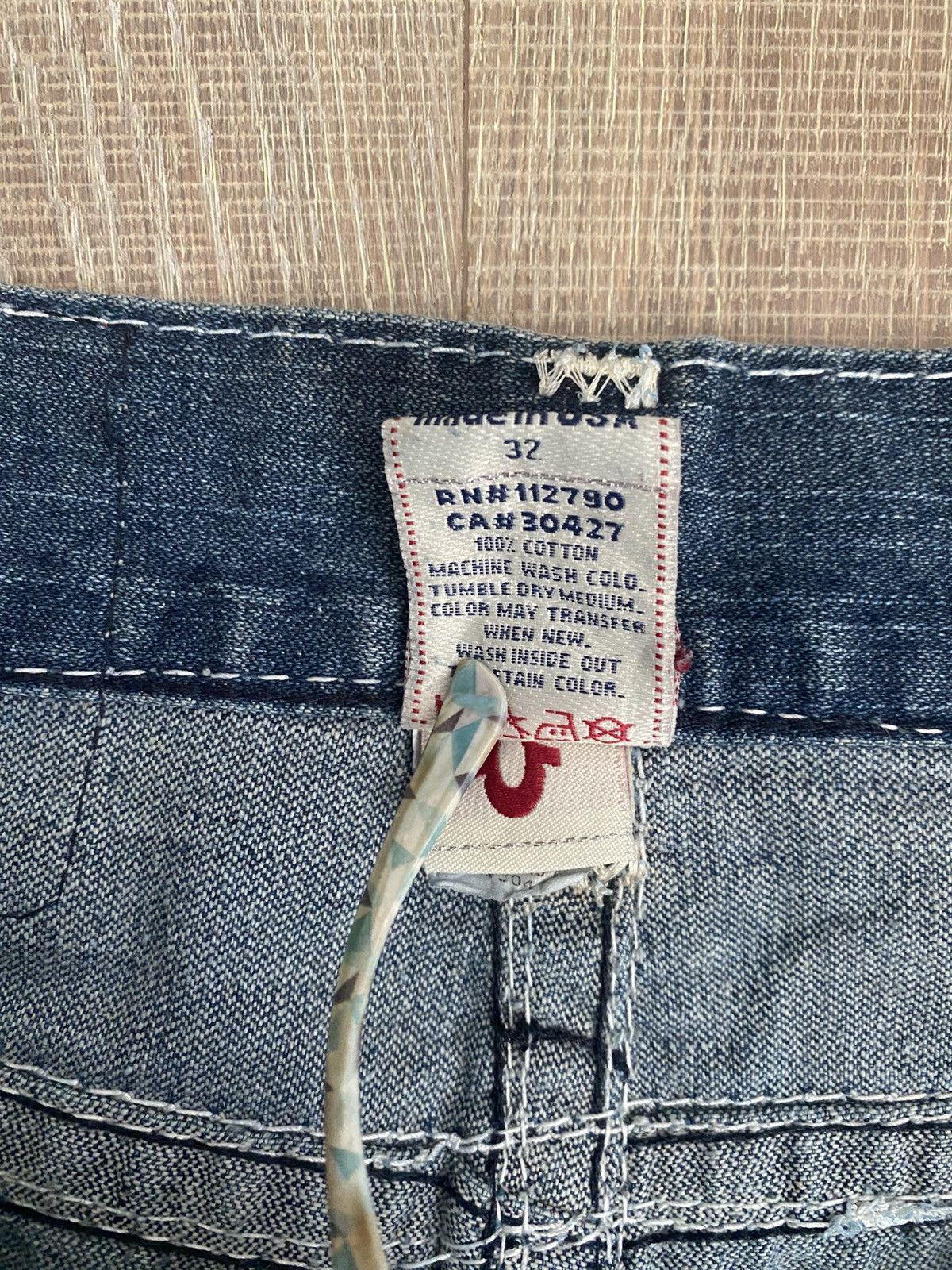 True Religion True Religion Super Joey T Jeans Size 32" / US 10 / IT 46 - 5 Thumbnail