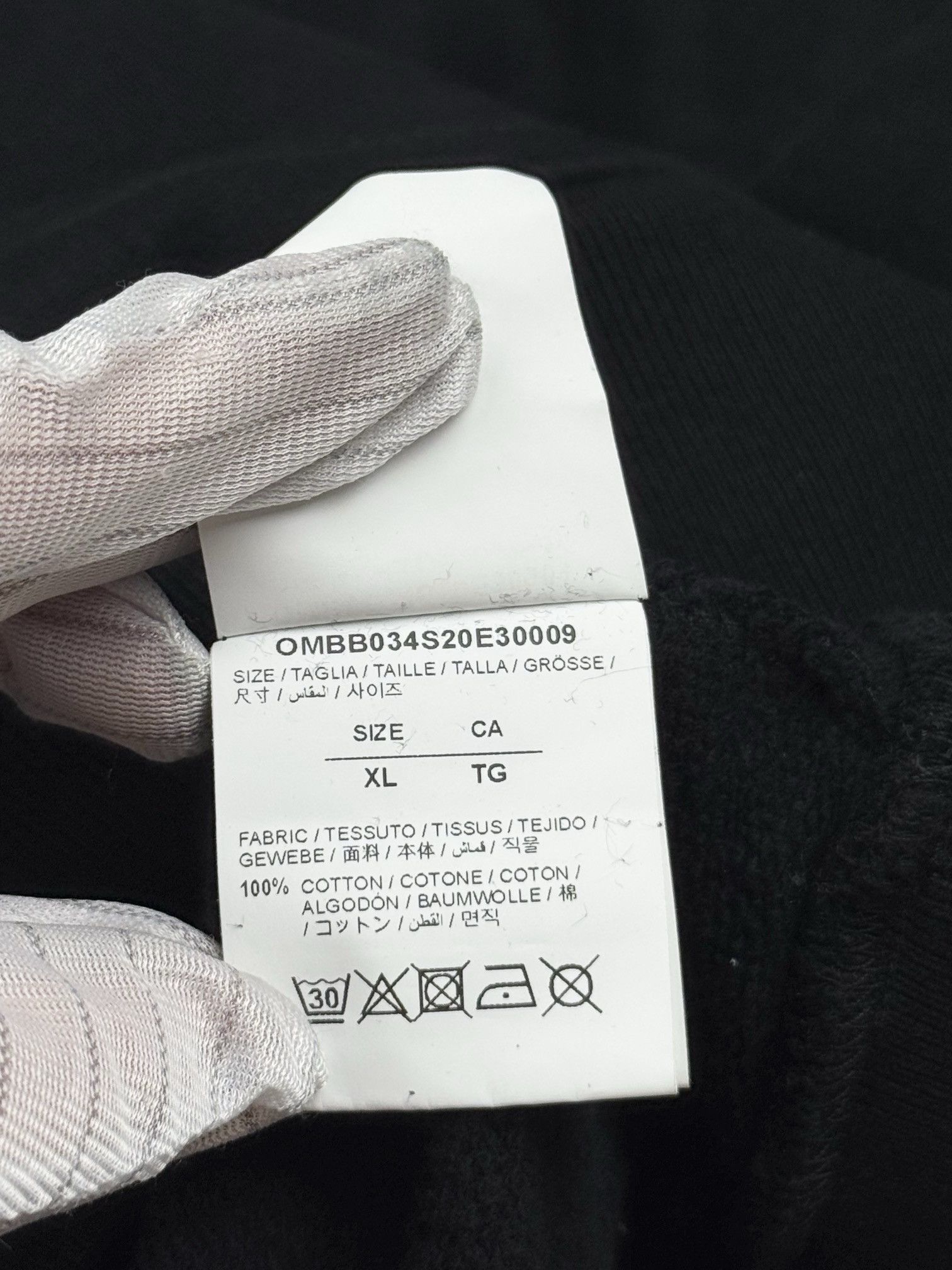 Off-White embroidered hoodie Size US XL / EU 56 / 4 - 14 Thumbnail