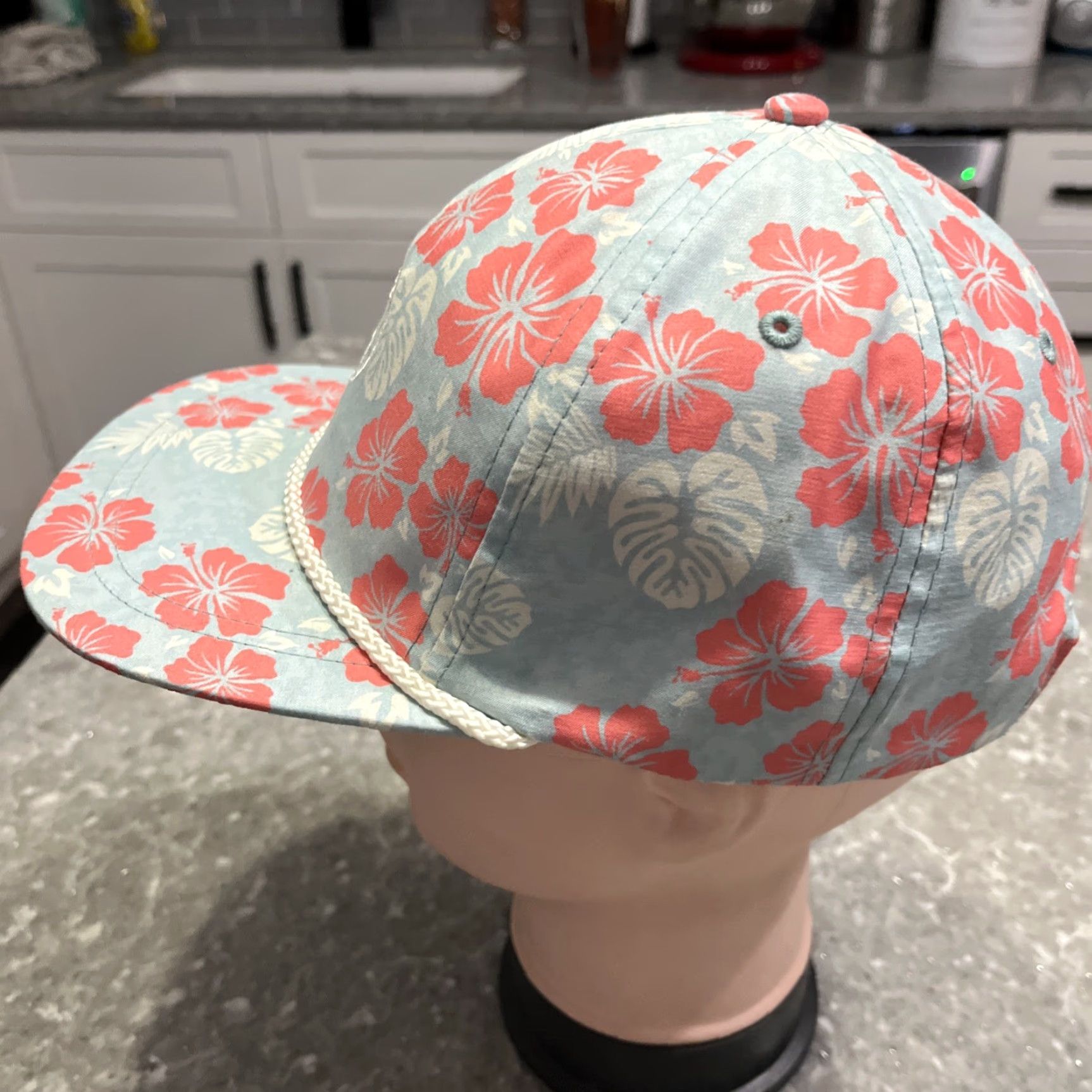Imperial Imperial Surf Golf And Beach Club Floral Cap Adjustable Men One Size Multicolor Baseball Cap Beach Theme, North Myrtle Beach Size ONE SIZE - 2 Thumbnail