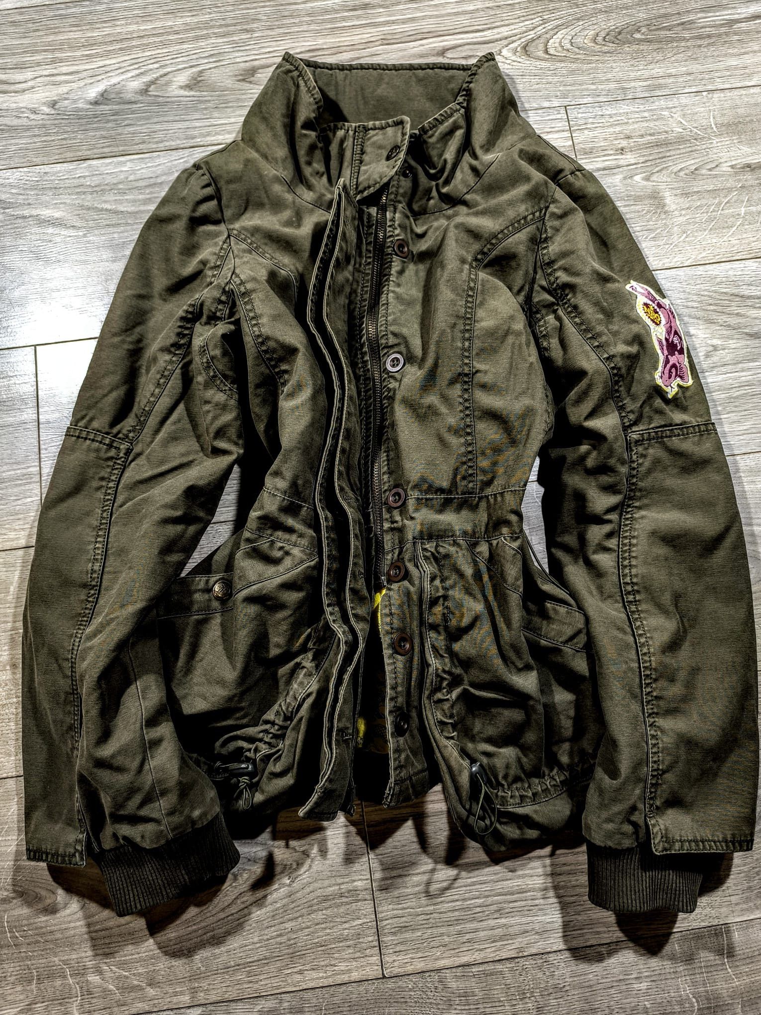 Hysteric Glamour avantgarde high collar military cargo jacket Size M / US 6-8 / IT 42-44 - 2 Thumbnail