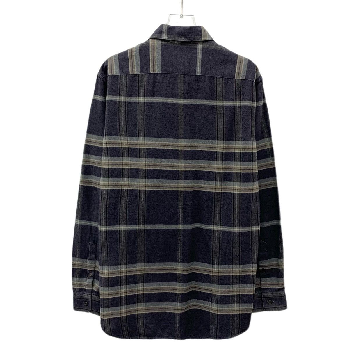 Burberry Burberry Color-blocked Striped Long Sleeve Shirt K26WX Size US M / EU 48-50 / 2 - 2 Thumbnail