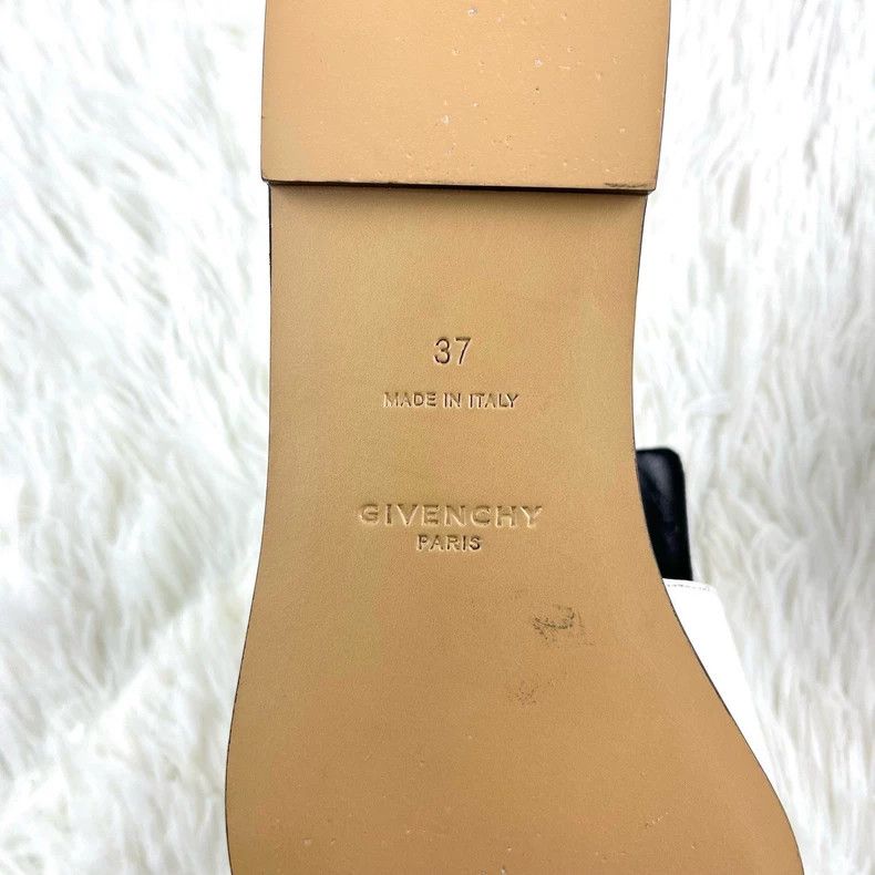Givenchy Givenchy White Sheepskin Slippers Size US 5 / EU 37 - 6 Thumbnail