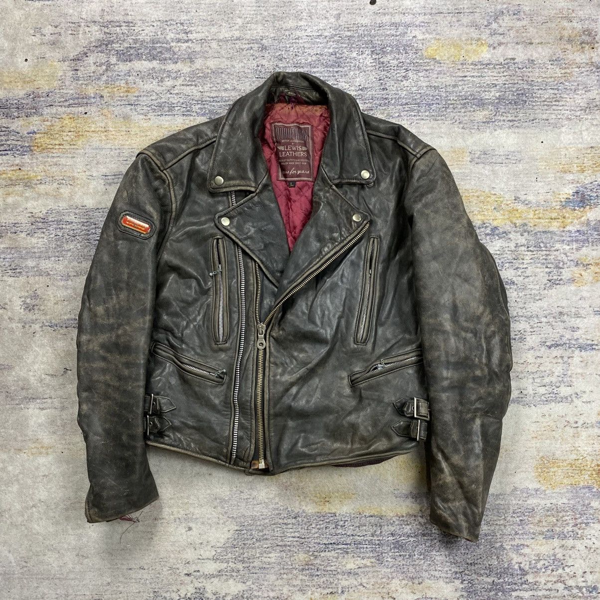 ジャケット・アウター Lewis Leathers 391T lightning cow hide Lightning No.391