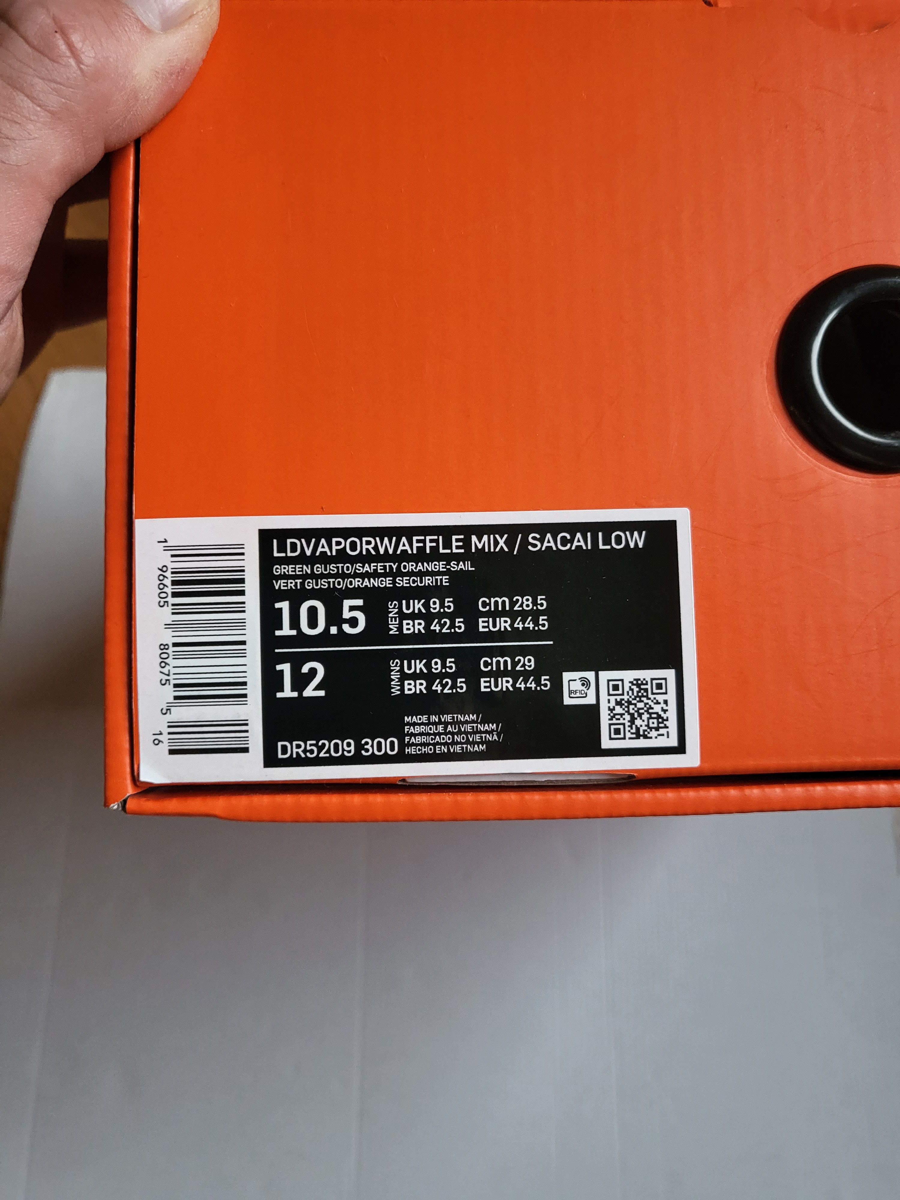 Nike × Sacai × Undercover Nike X Sacai X Jean Paul Gaultier LDWAFFLE Sneakers Size US 10.5 / EU 43-44 - 6 Thumbnail