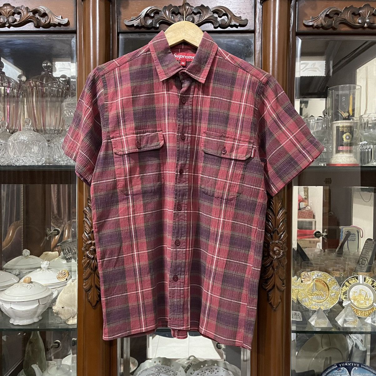 Supreme Vintage supreme plaid button shirt Size US M / EU 48-50 / 2 - 1 Thumbnail