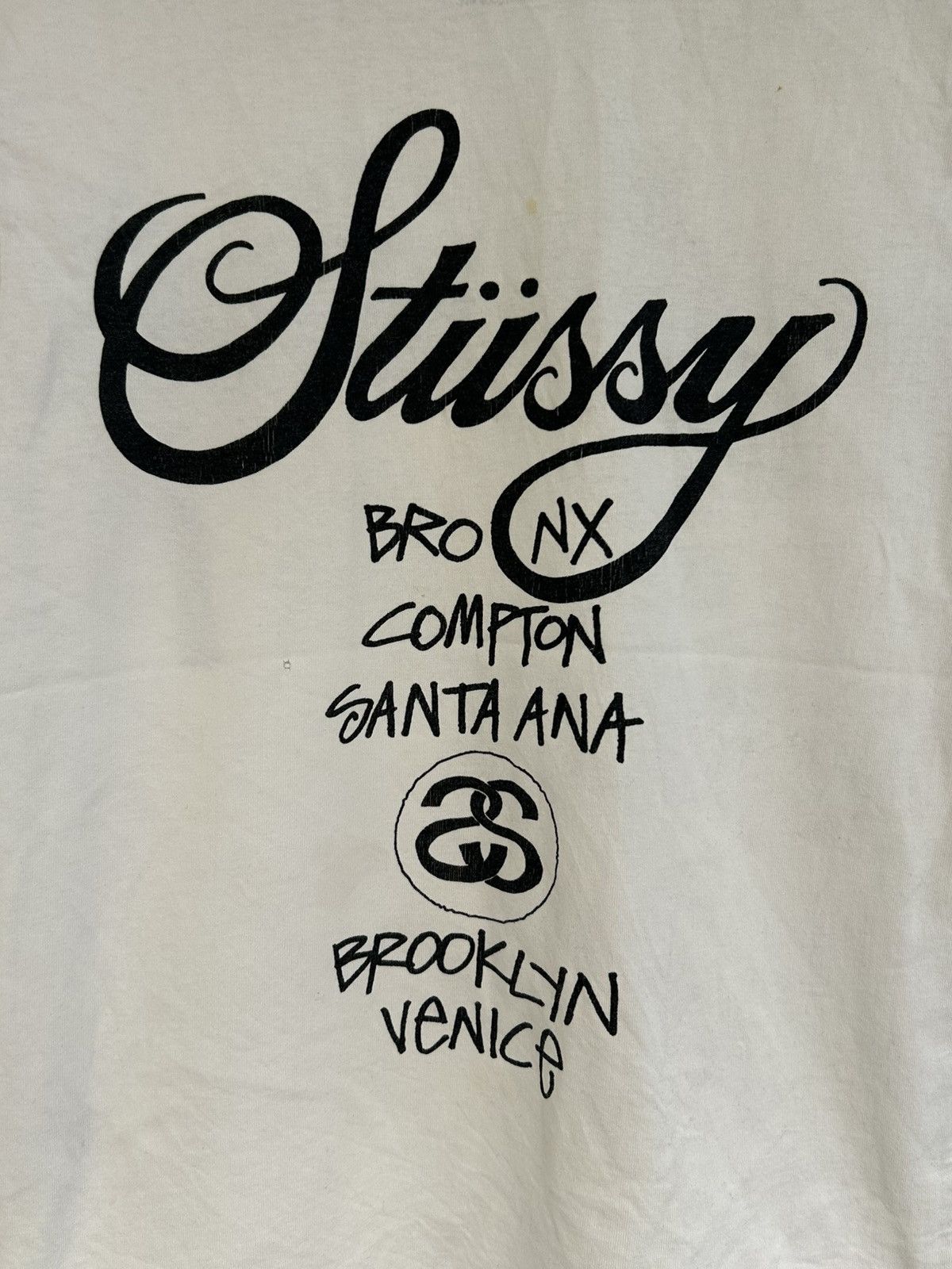 Stussy Stussy Y2K White Tee Size US S / EU 44-46 / 1 - 5 Thumbnail