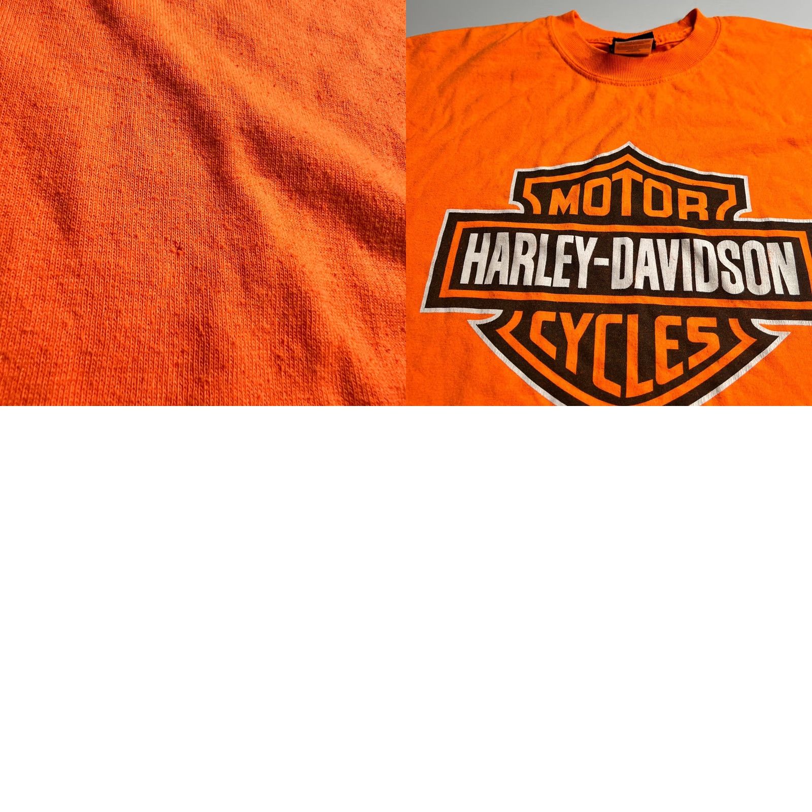 Harley Davidson Harley-Davidson Long Sleeve T-Shirt Orange Barrett Harley-Davidson – El Paso, Texas Men’s M Size US M / EU 48-50 / 2 - 8 Thumbnail