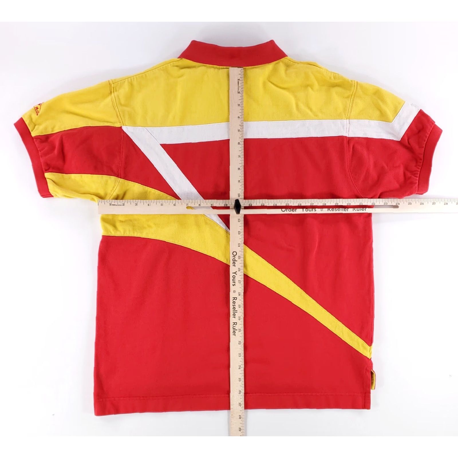 Vintage VINTAGE Kansas City Chiefs Apex One Polo Shirt VTG 90s Pro Line Red Yellow Mens L Polo Shirt Mens L Red Yellow Size US L / EU 52-54 / 3 - 6 Thumbnail