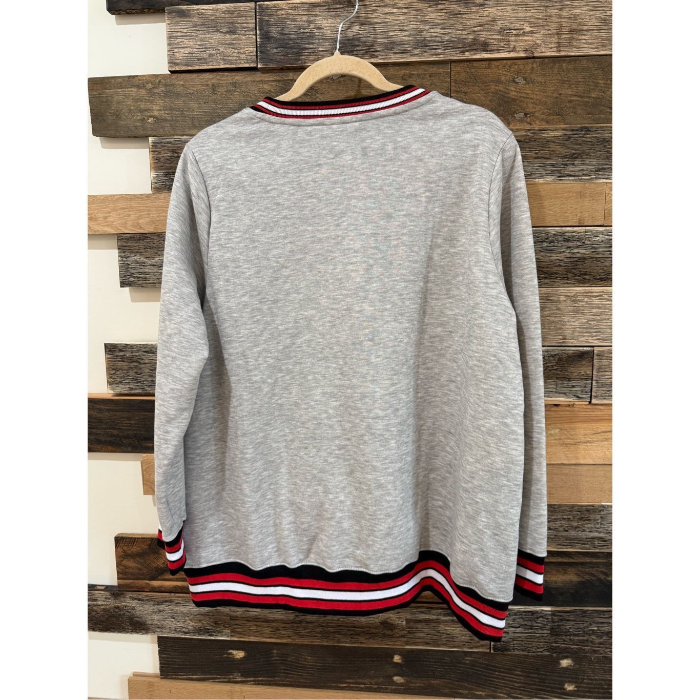 Other Hello Kitty NWT Sanrio Grey Crewneck Long Sleeve Sweatshirt Size XL / US 12-14 / IT 48-50 - 2 Thumbnail