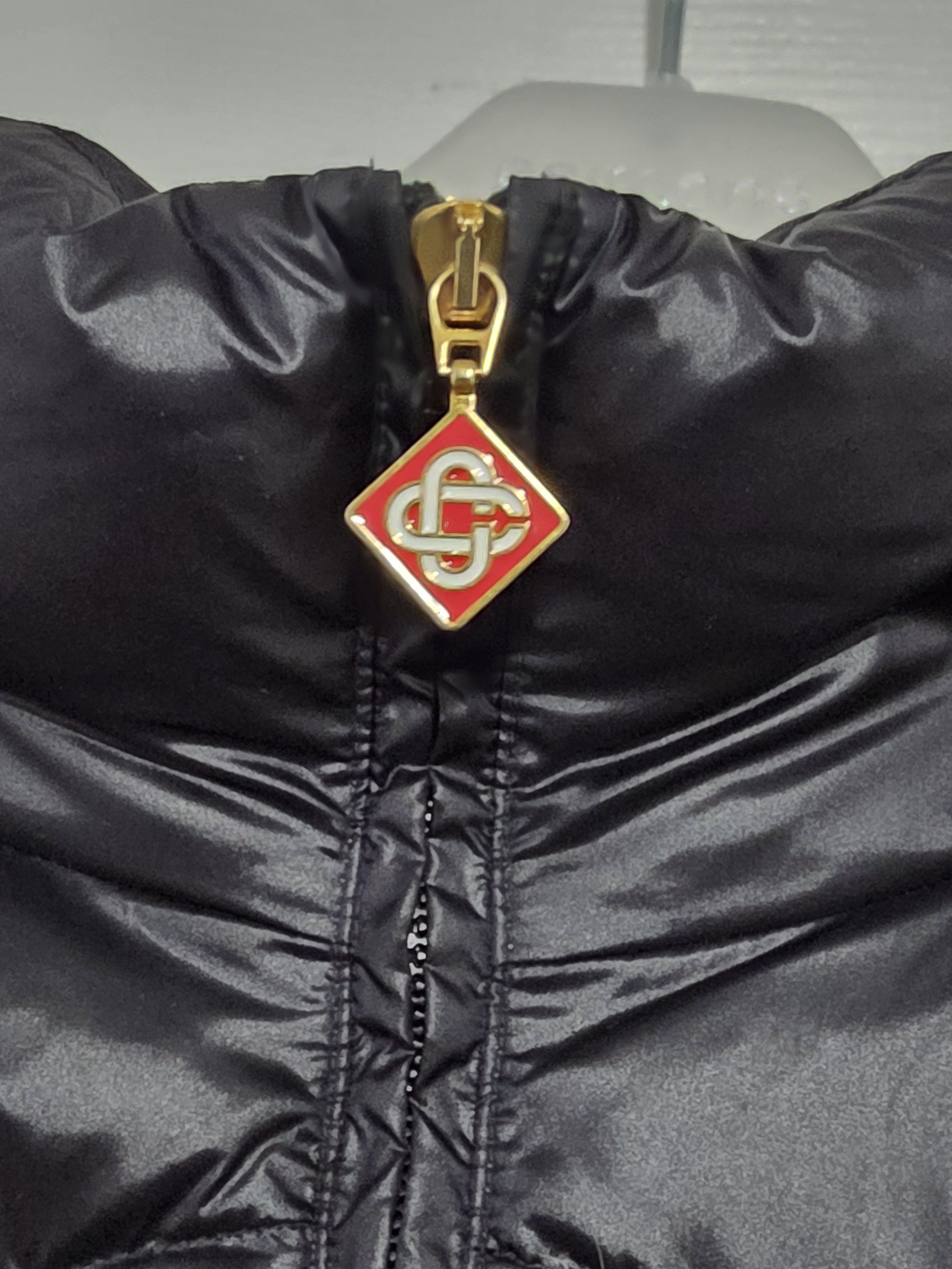 Casablanca Monogram Quilted Down Puffer Jacket Size US XL / EU 56 / 4 - 7 Thumbnail