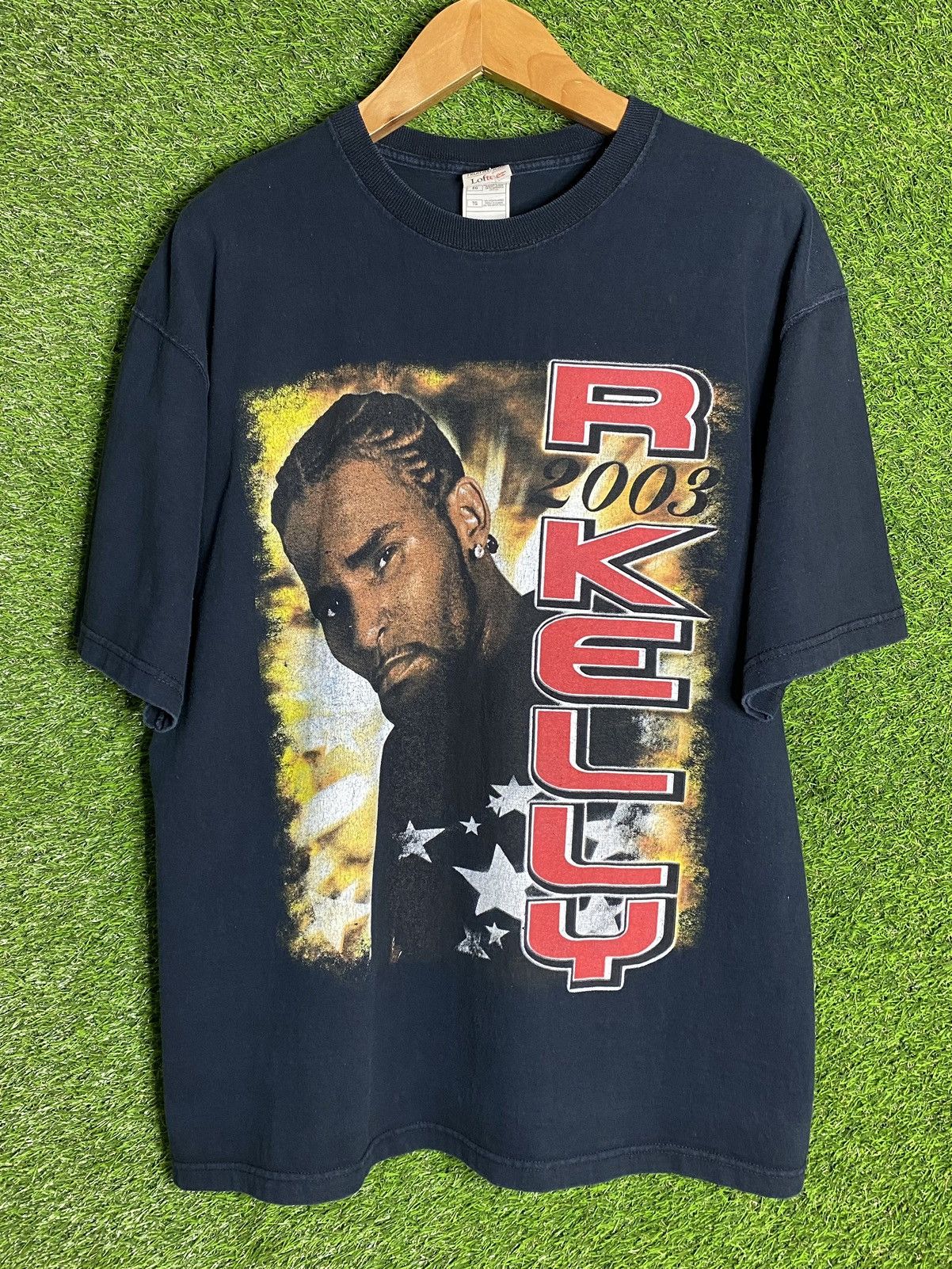 Vintage 🚨Vintage R-Kelly Power House 2003 Rap Tee T-Shirt Size US XL / EU 56 / 4 - 1 Thumbnail