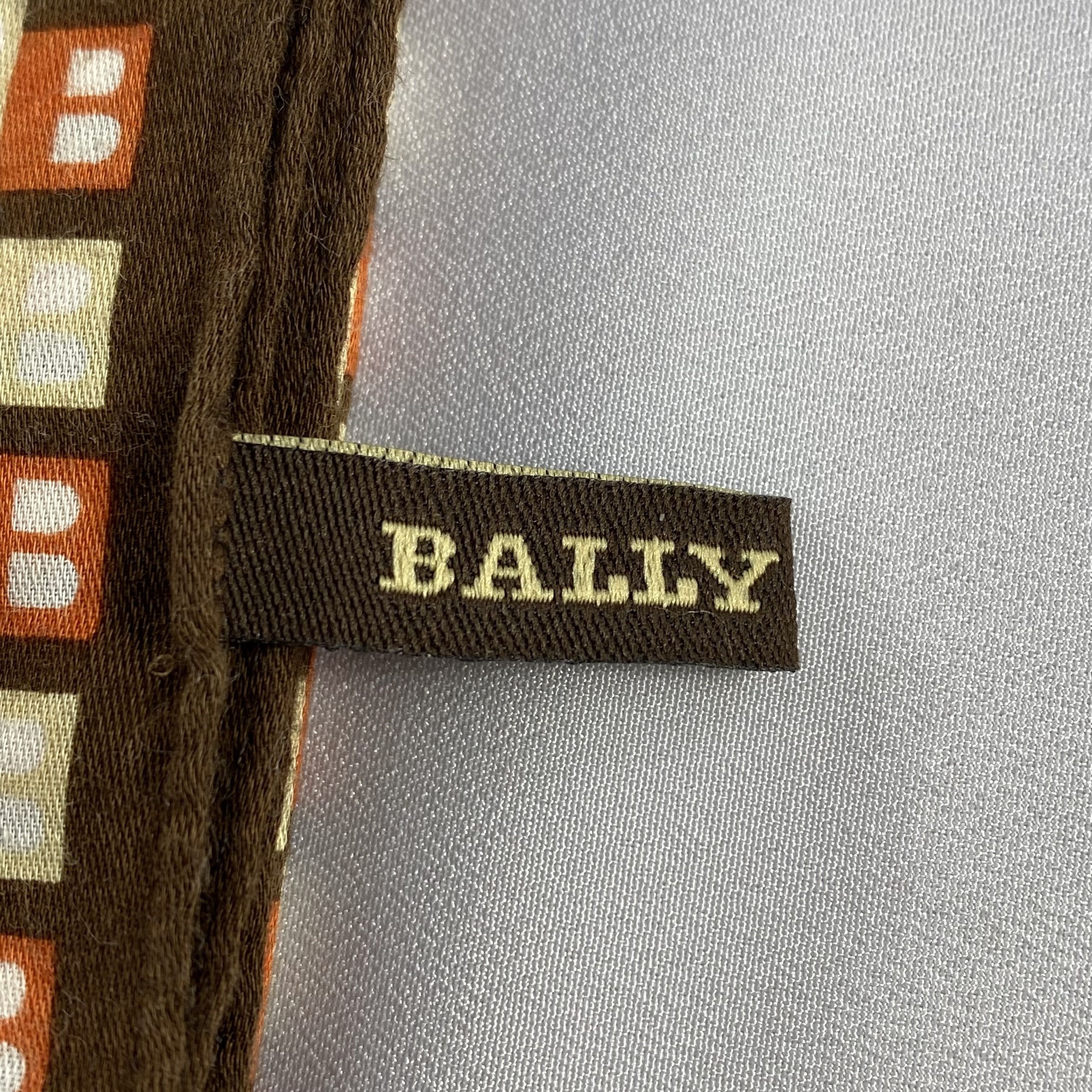 Bally × Vintage Bally Neckerchief / Bandana / Handkerchief-P1790 Size ONE SIZE - 5 Thumbnail