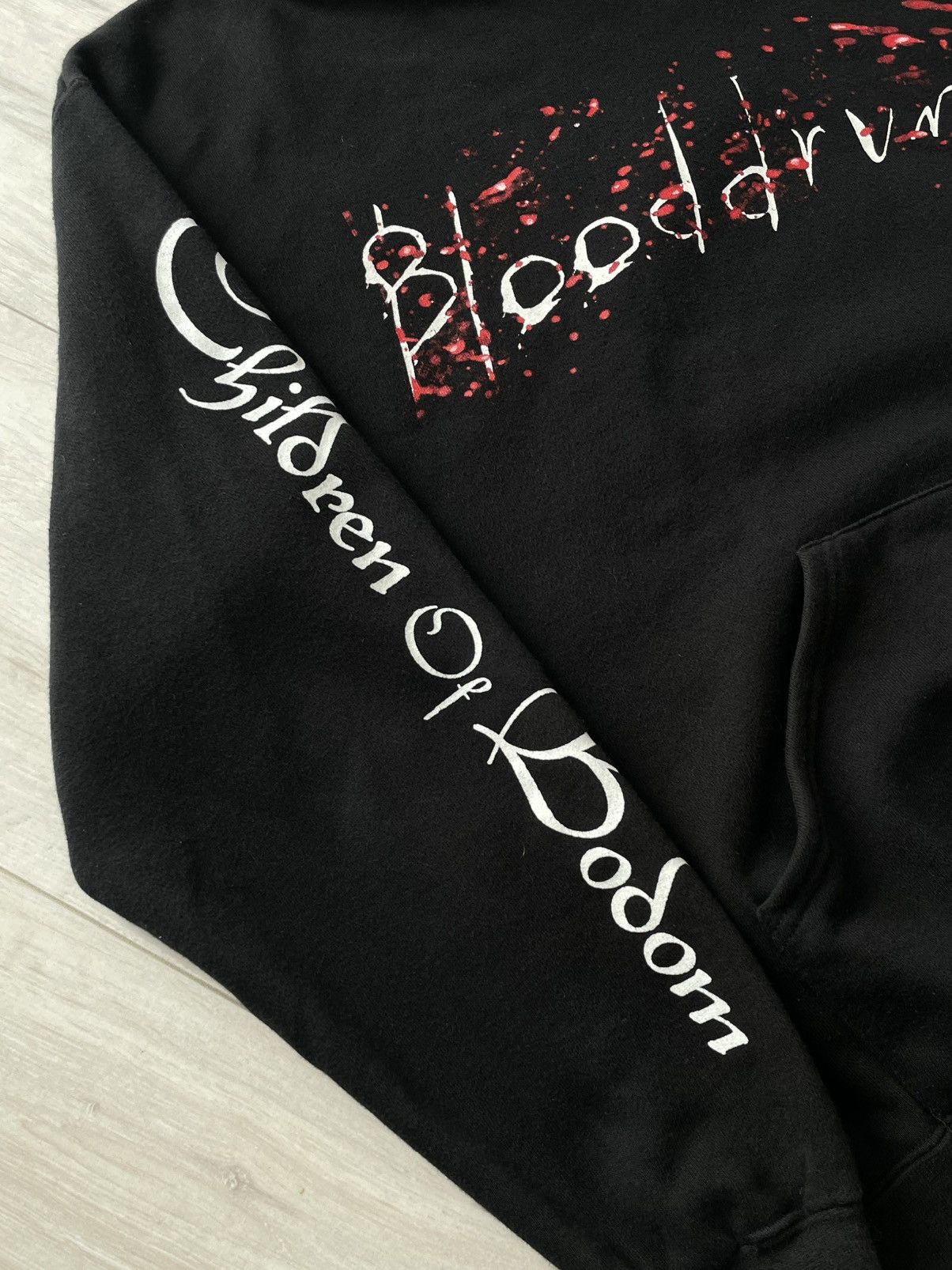 Band Tees Vintage 00’s Children of Bodom "Bloodrunk" Hoodie Band Metal Size US M / EU 48-50 / 2 - 5 Thumbnail