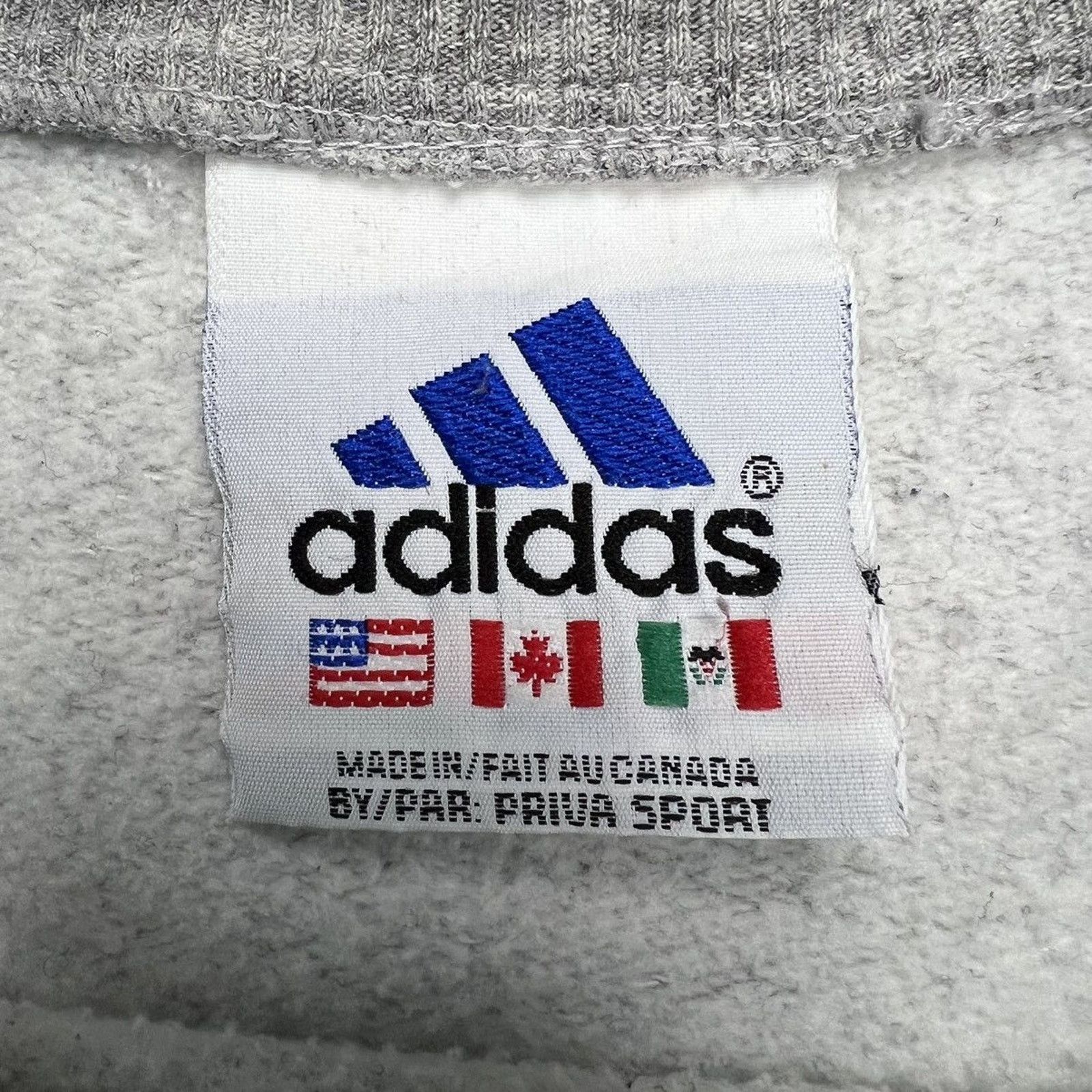 Adidas × Vintage Vintage Adidas Sweatshirt Medium Essentials Pullover 90s Size US M / EU 48-50 / 2 - 4 Thumbnail