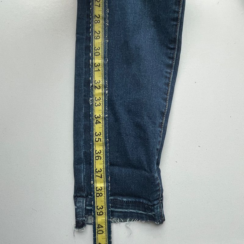 Hartford Hawthorne Women's Step Hem Denim Jeans Dark Blue 10 Size 29" - 3 Thumbnail